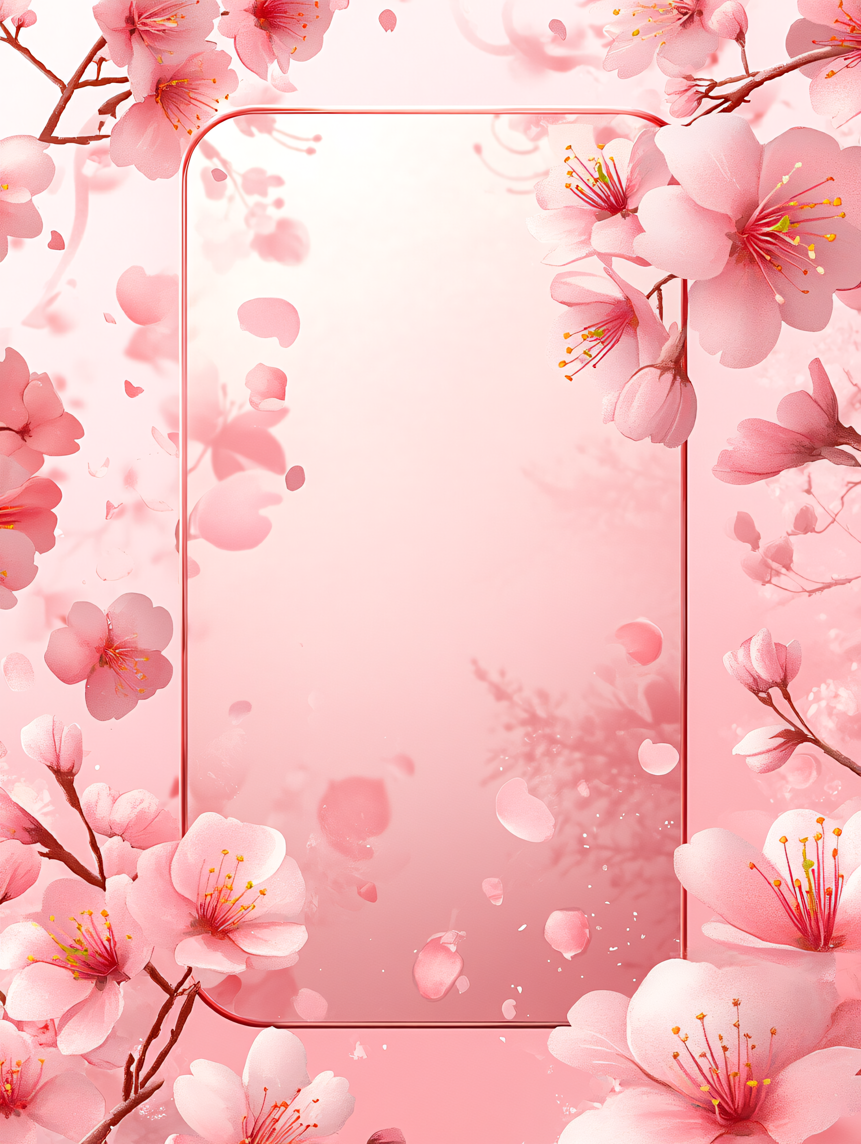Cherry Blossom Frame