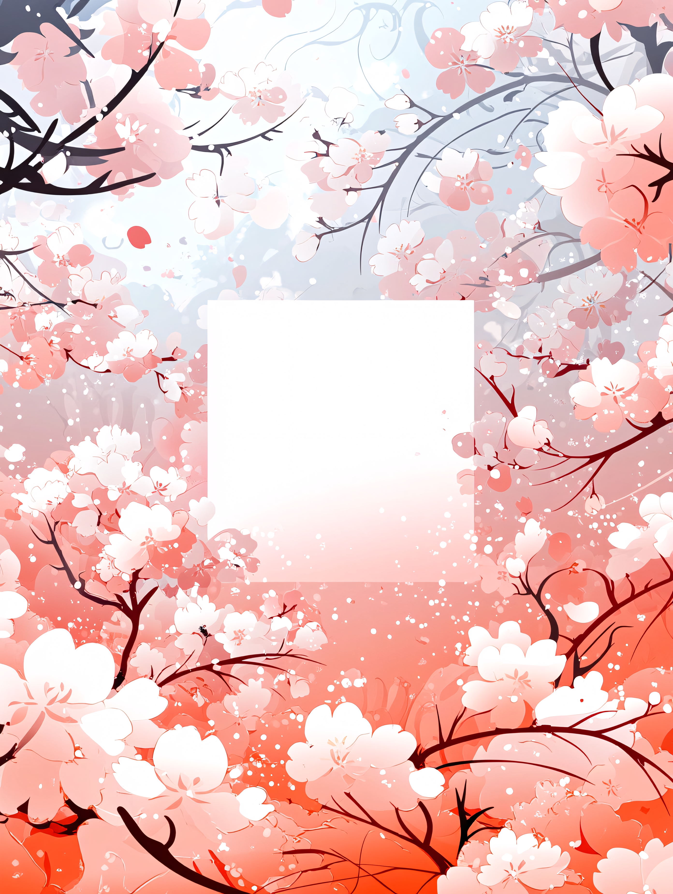 Cherry Blossom Frame