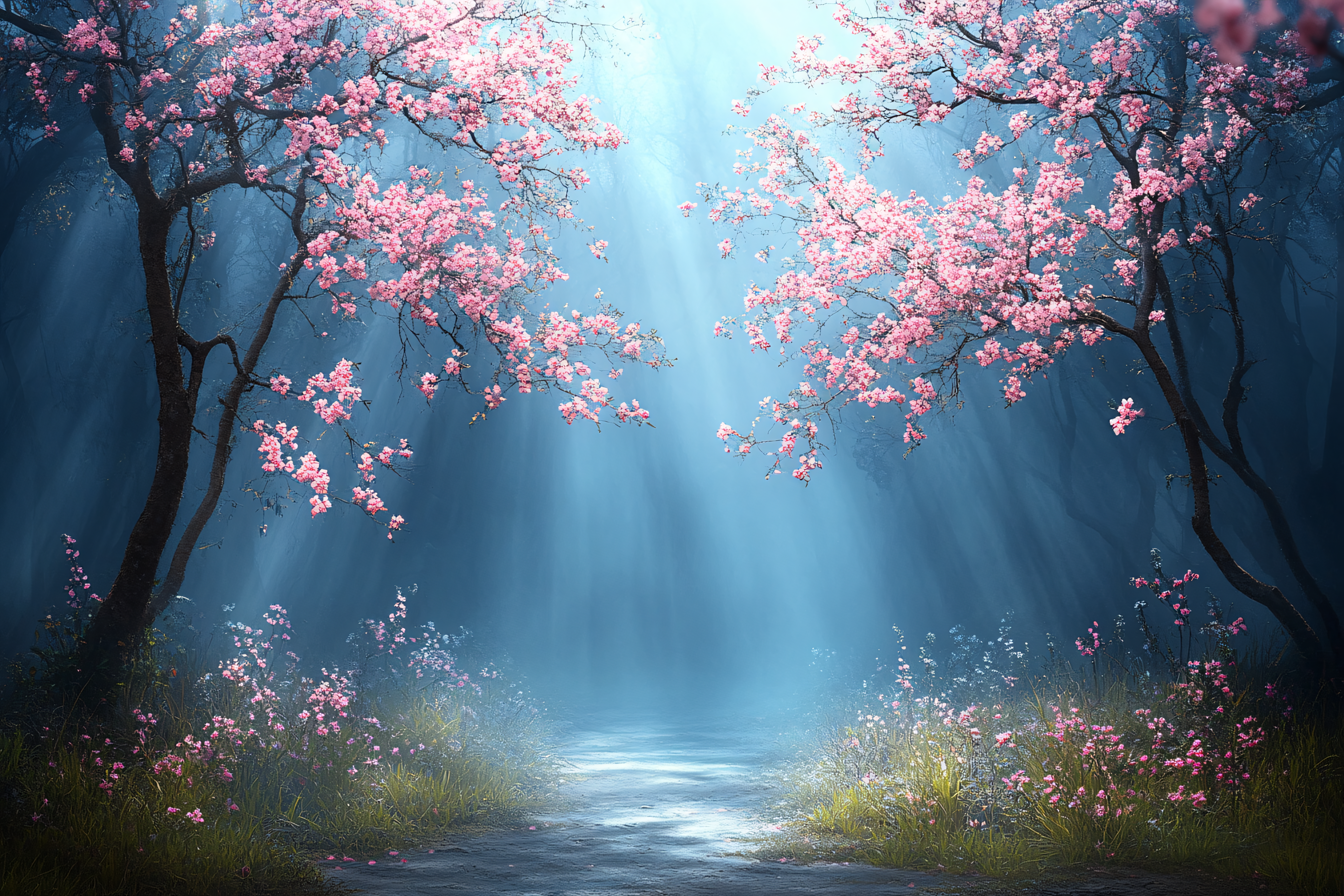 Cherry Blossom Path