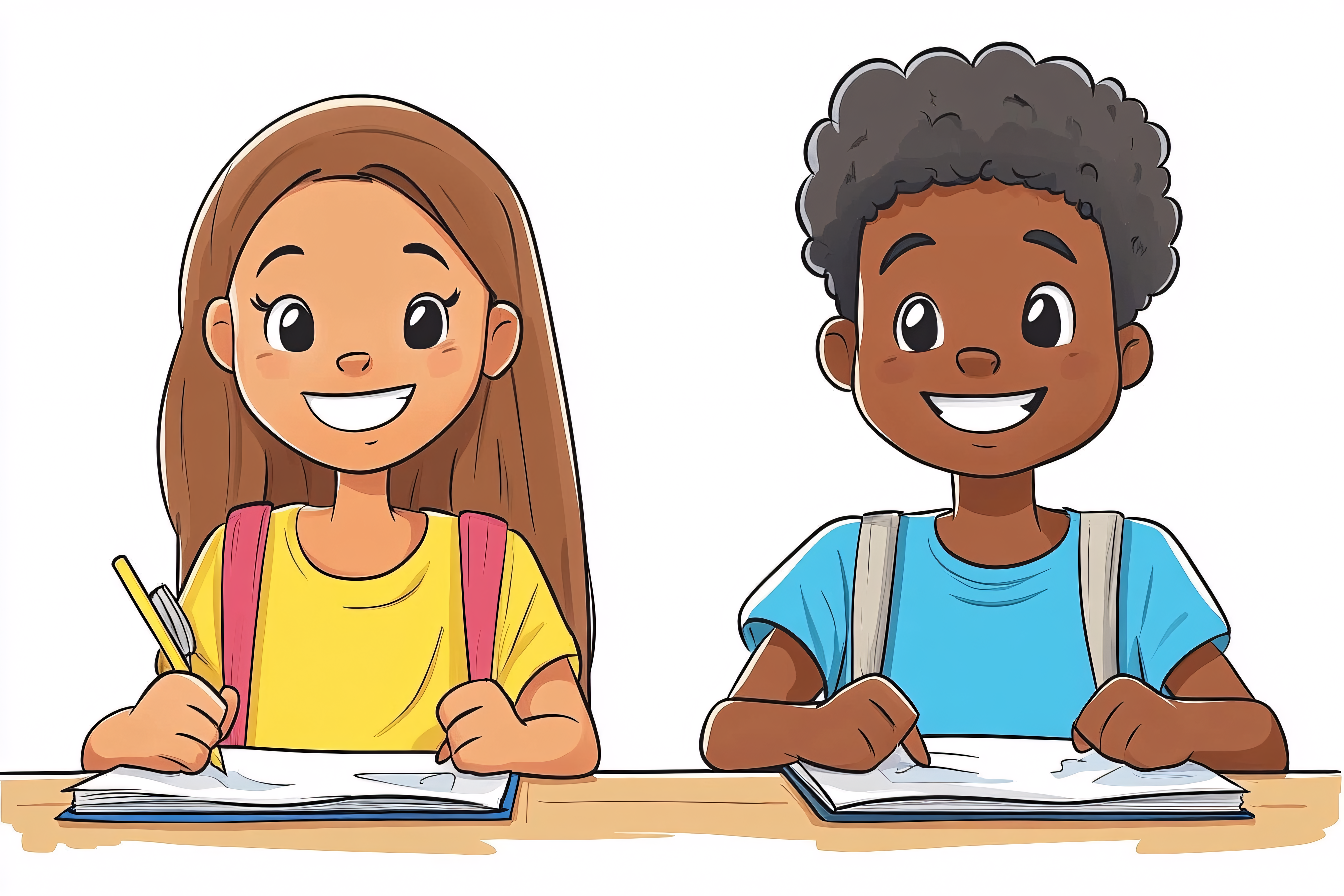 Children Learning At School
