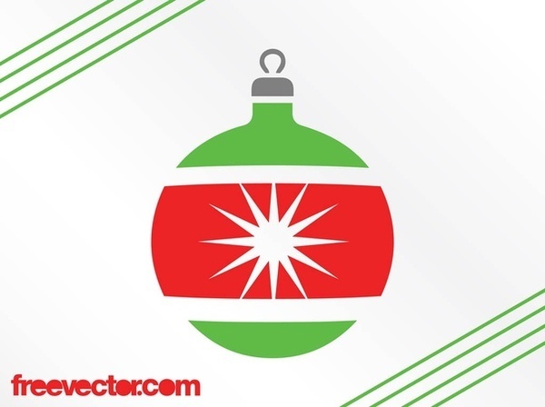 Christmas Bauble Free Vector