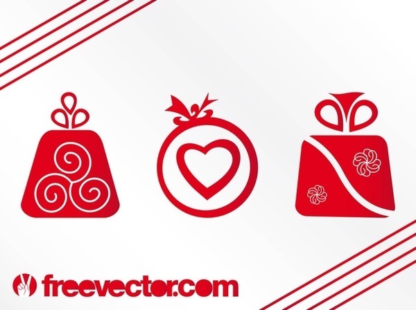 Christmas Presents Free Vector