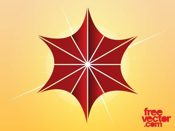 Christmas Star Icon Free Vector