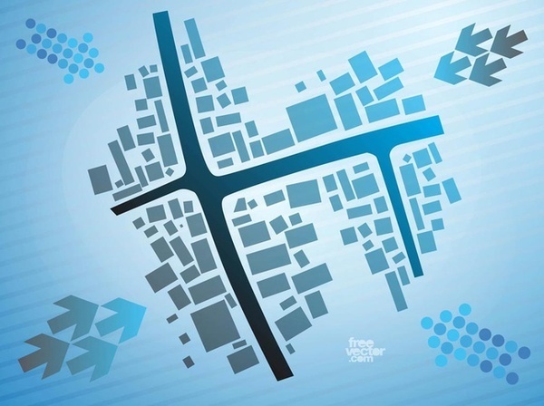 City Plan Free Vector