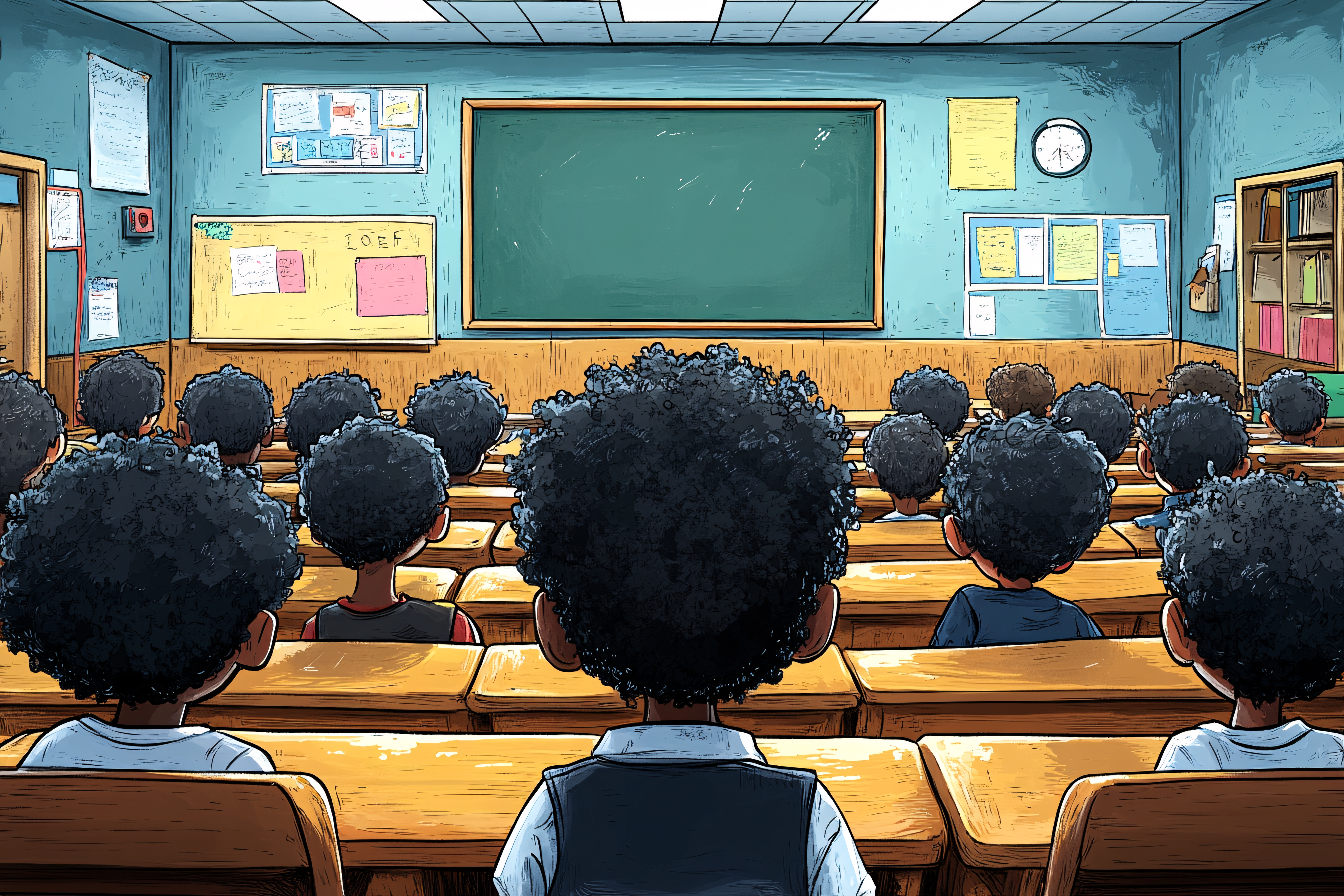 Classroom Full Of Students