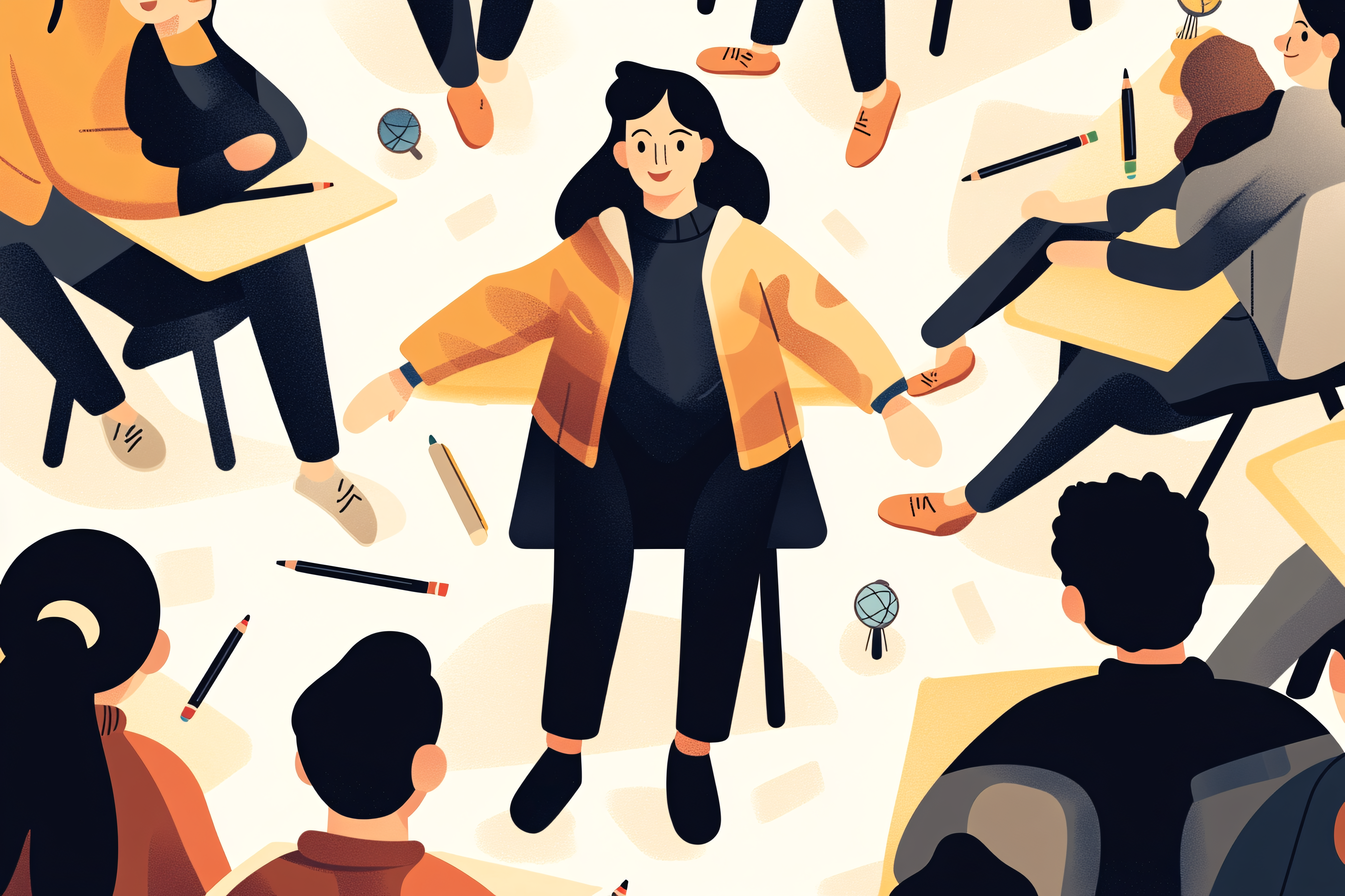 Classroom Illustration