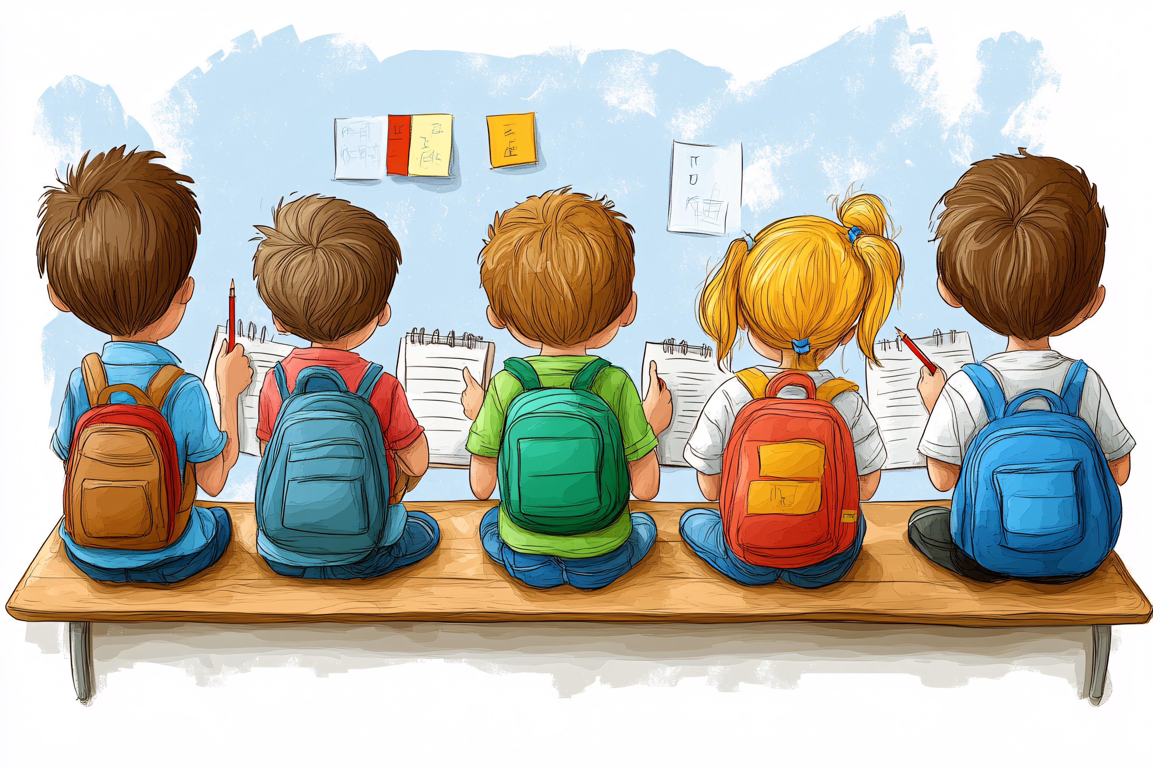 Classroom Learning Scene
