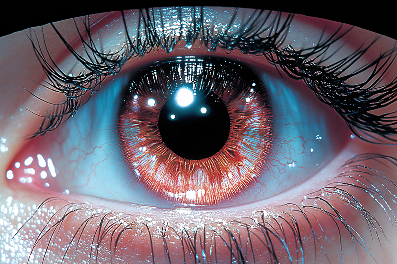 Close-Up of a Detailed Human Eye