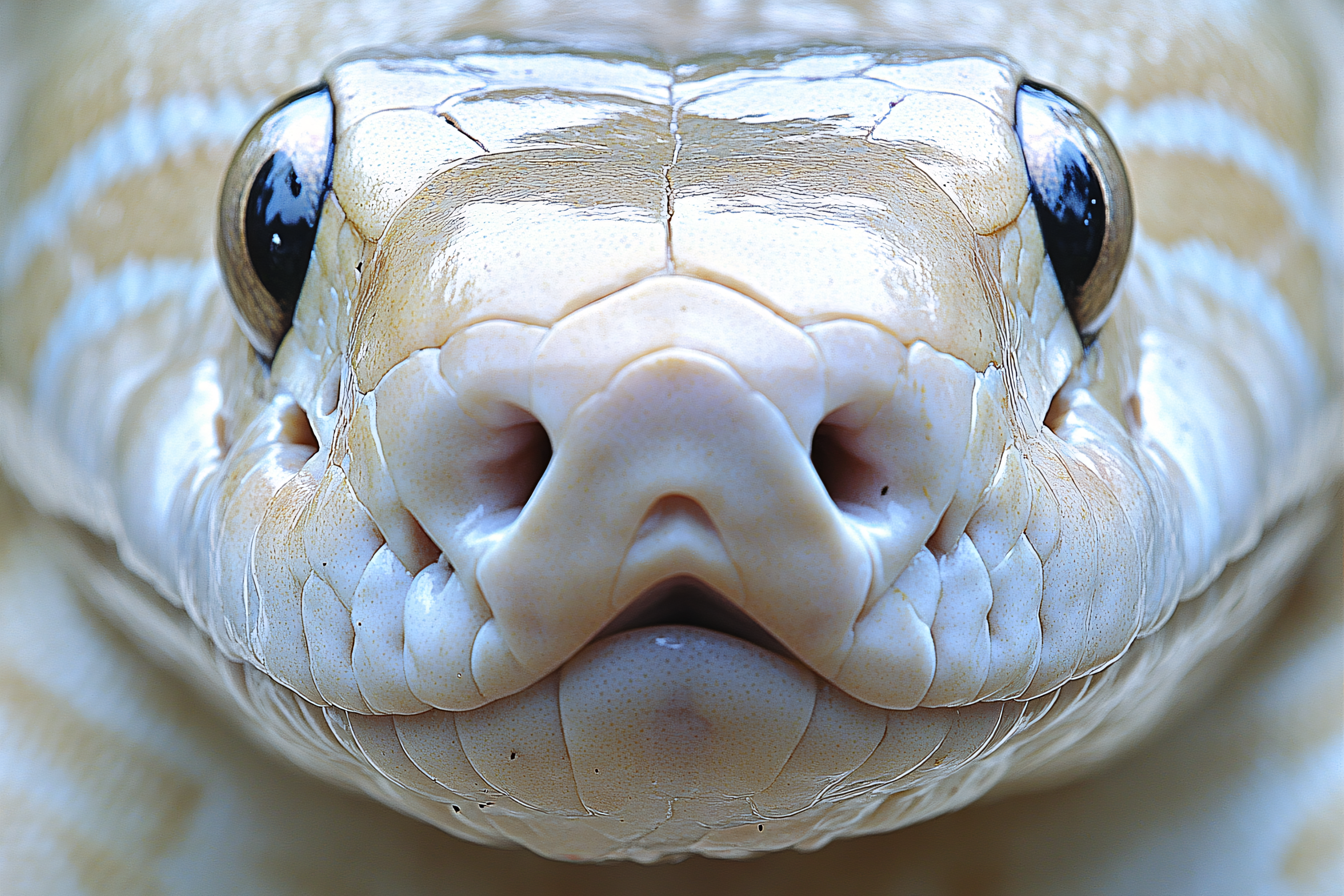 Close Up Snake Face