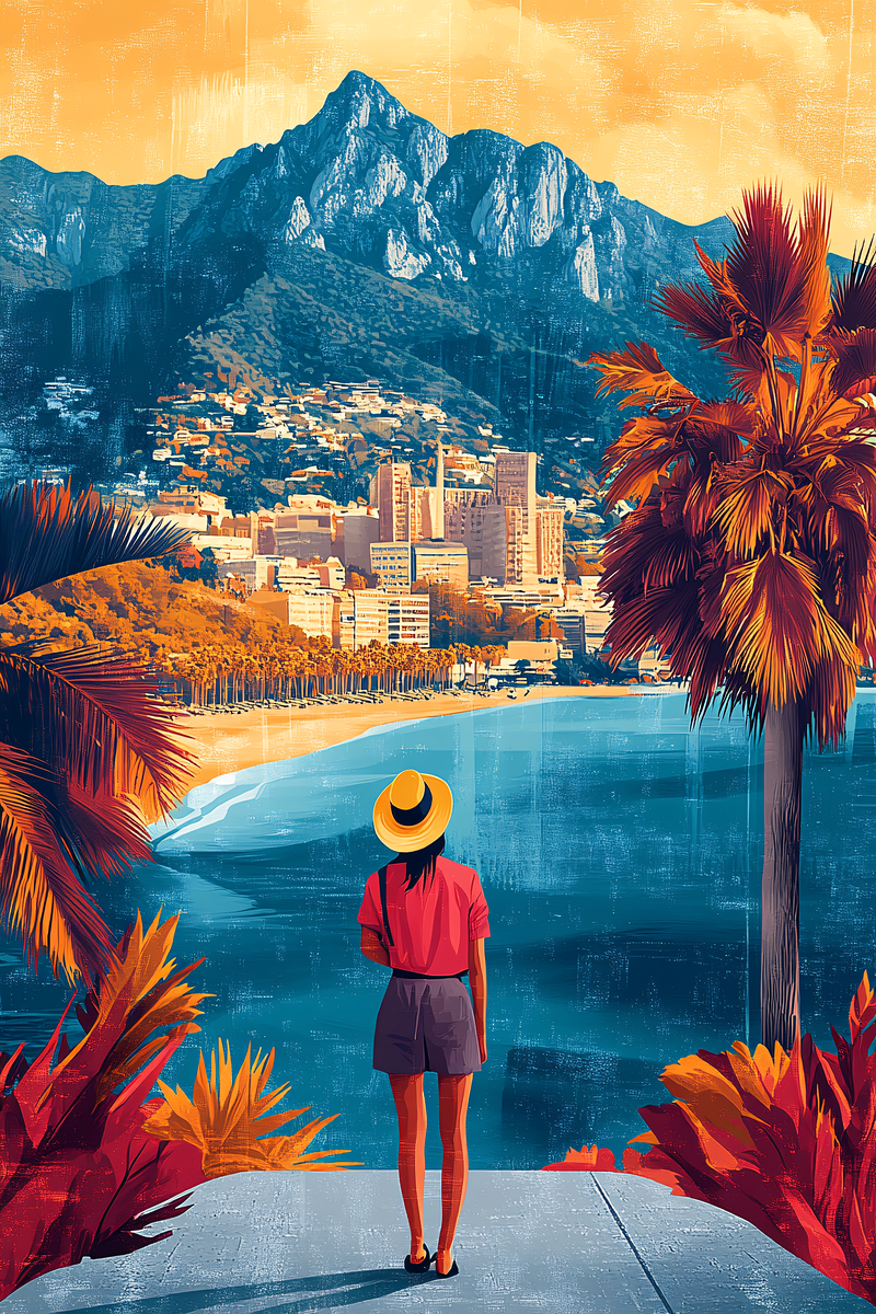 Coastal Cityscape Vista