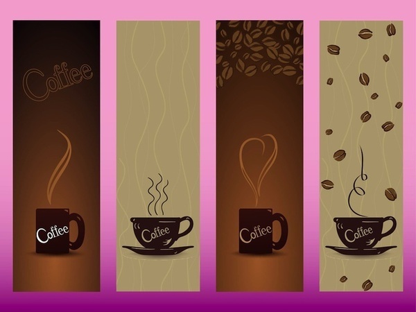 Coffee Cups Designs Free Vector