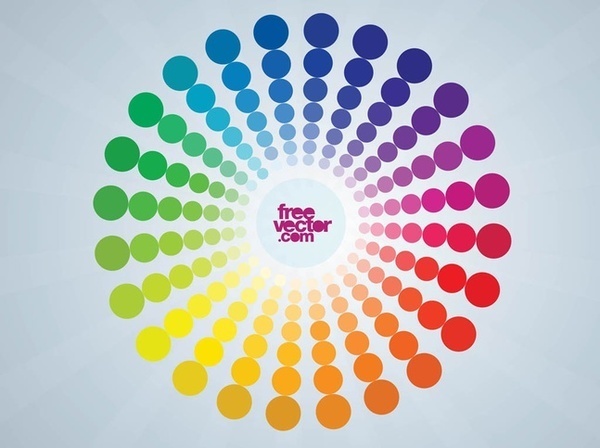 Color Wheel Free Vector
