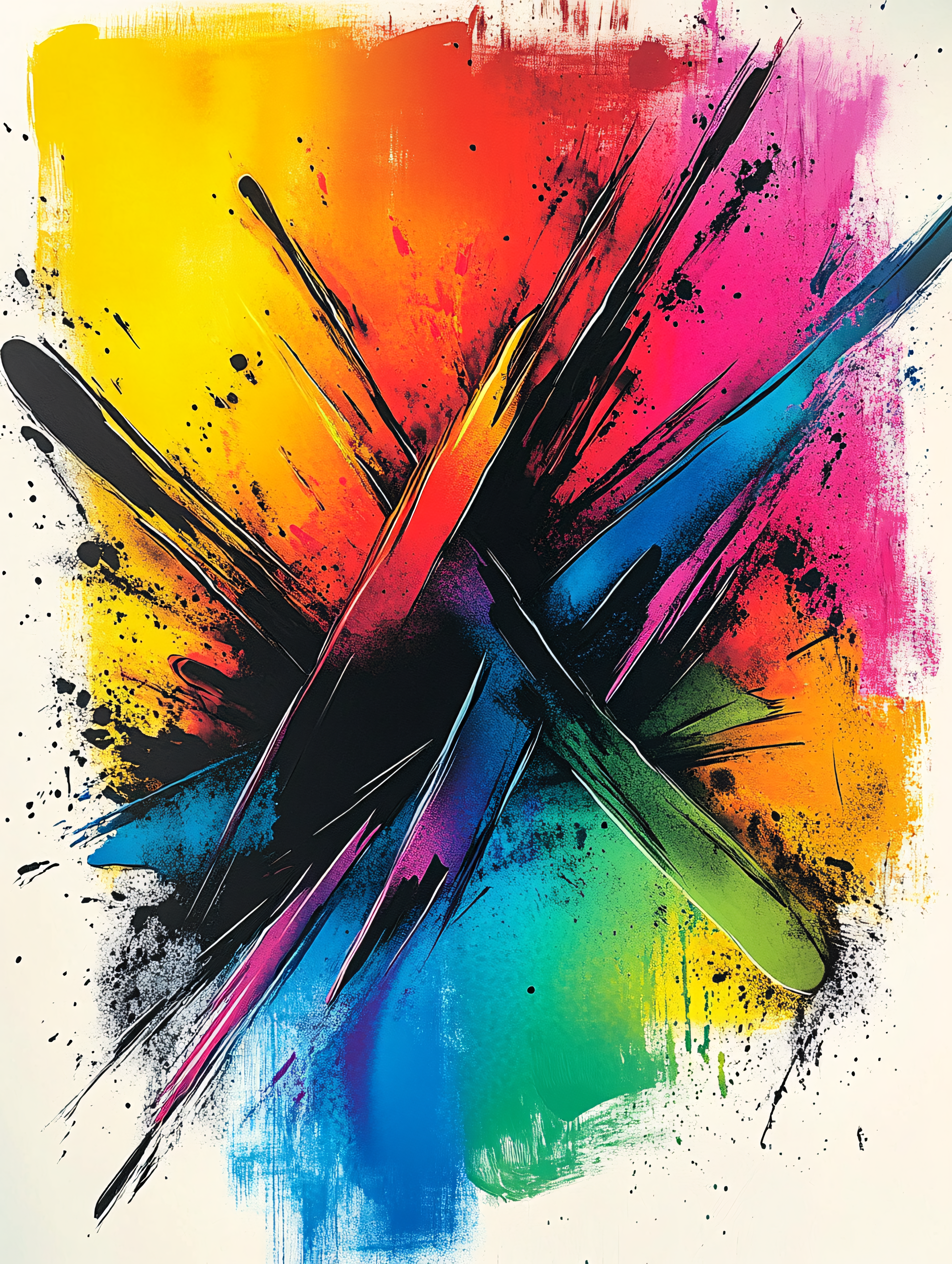 Colorful Abstract Explosion