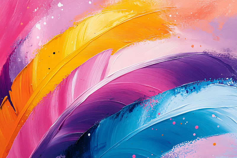 Colorful Abstract Strokes