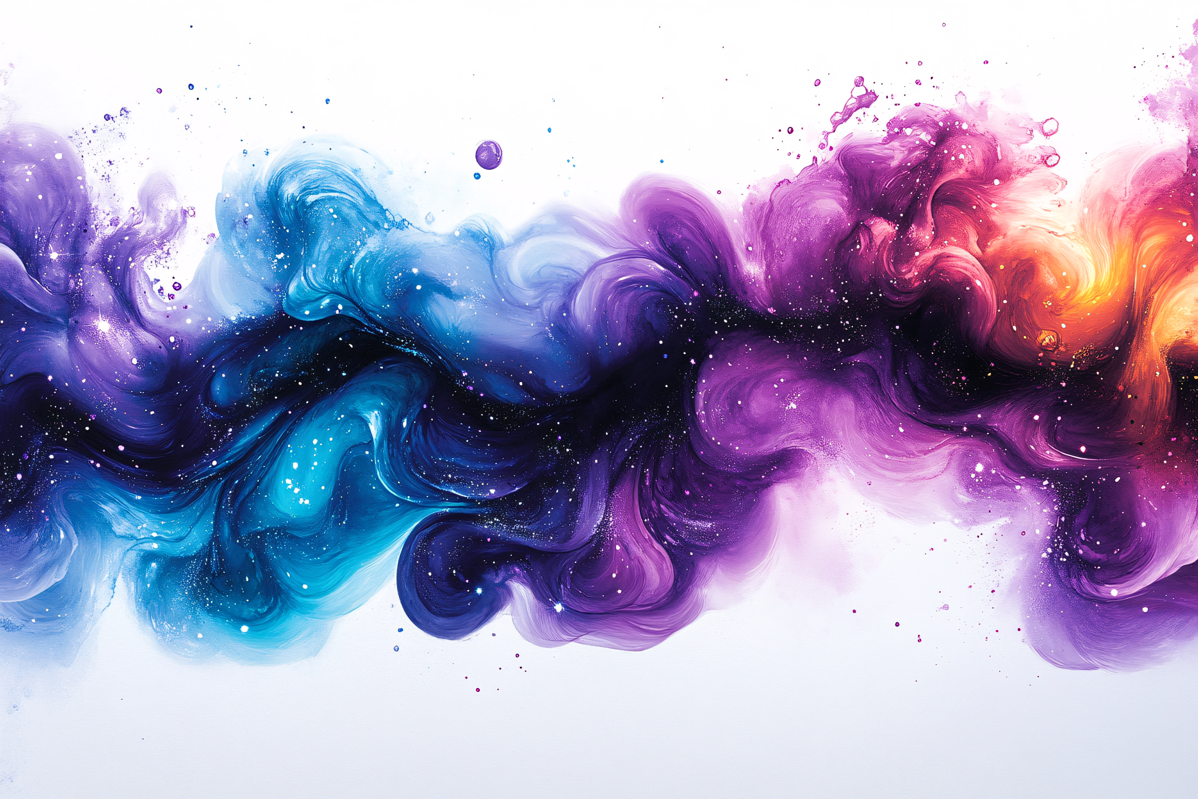 Colorful Abstract Swirl
