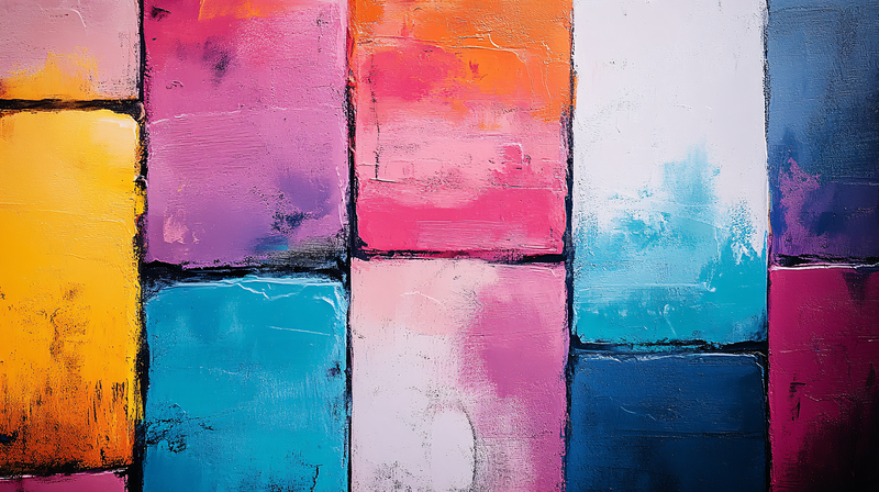 Colorful Abstract Wall Art