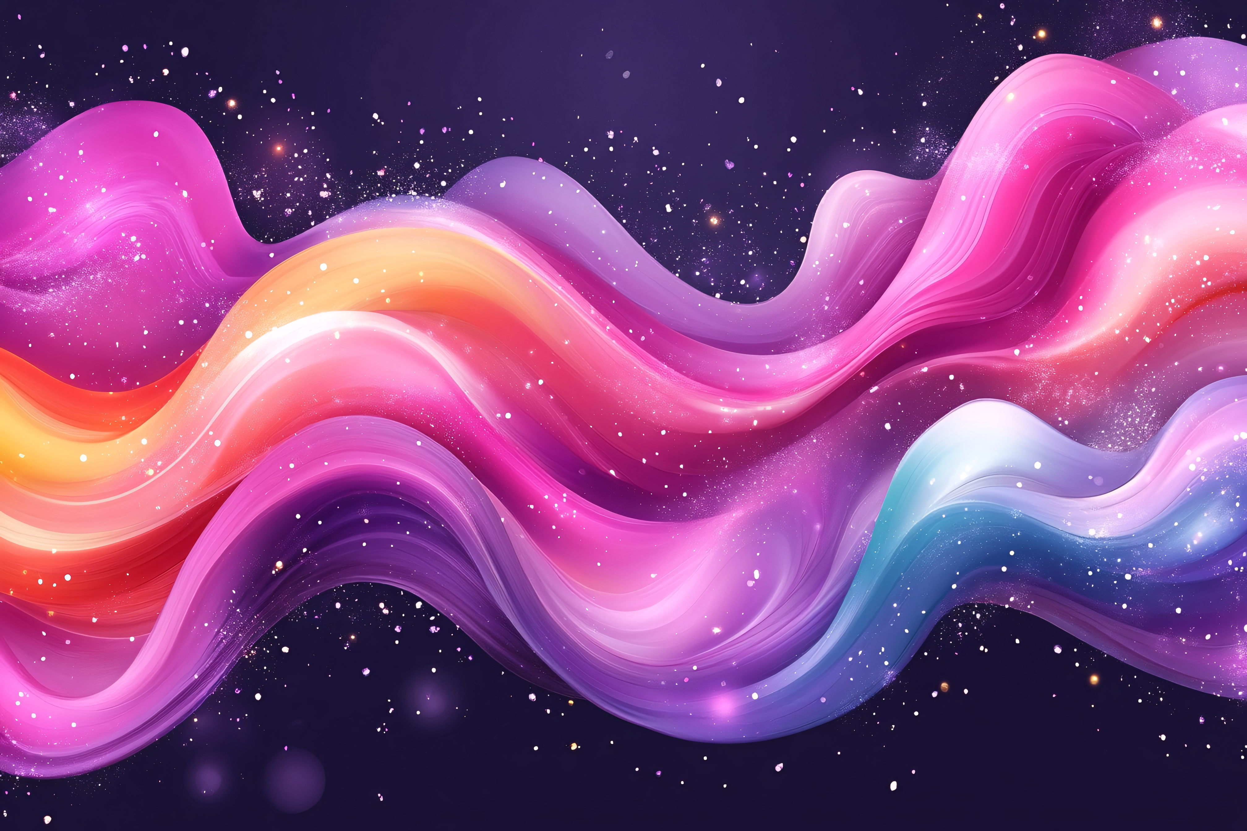 Colorful Abstract Waves