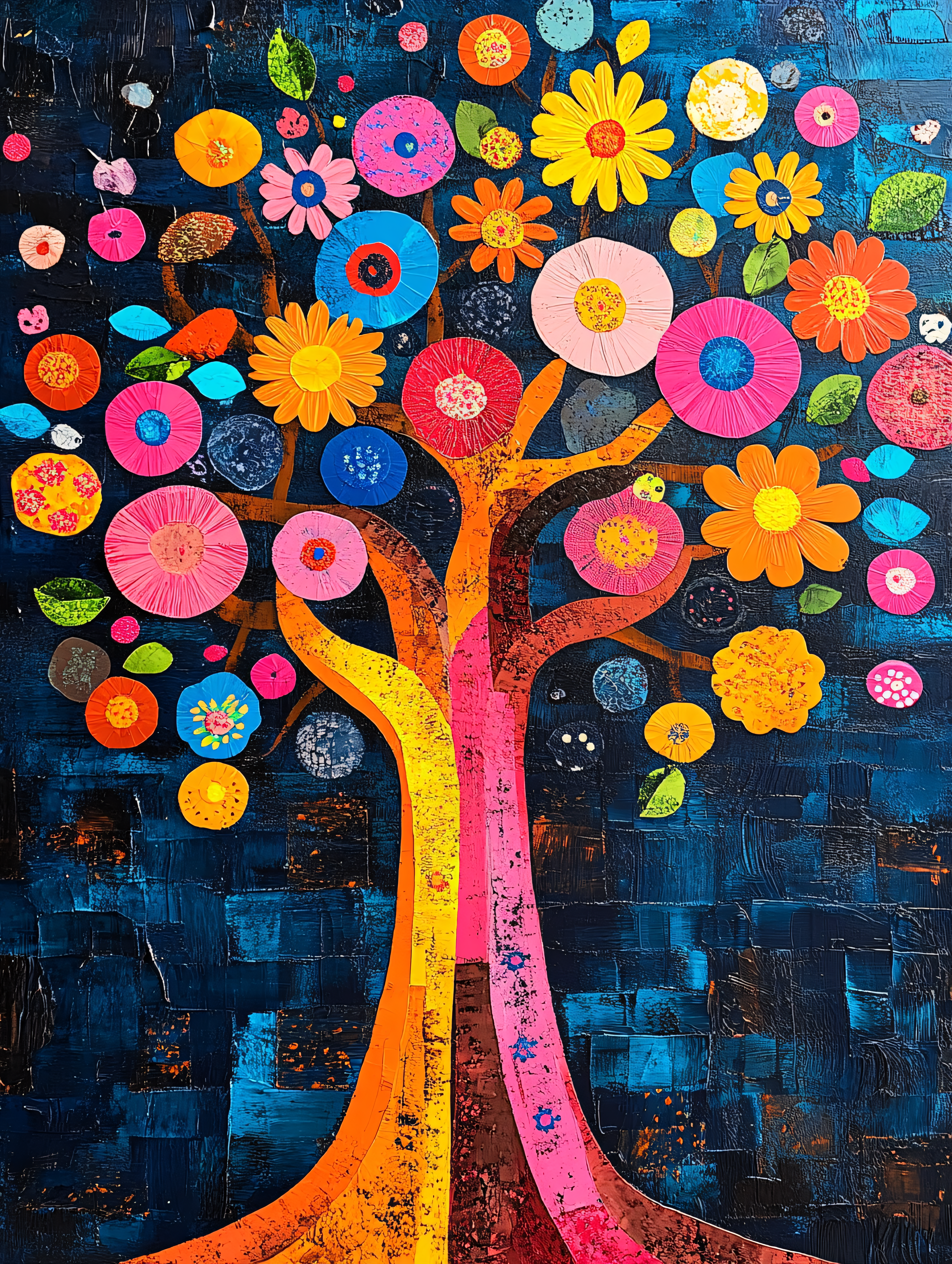 Colorful Blossom Tree