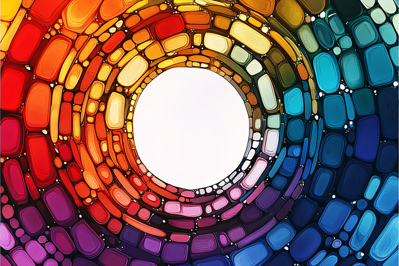 Colorful Circular Abstract