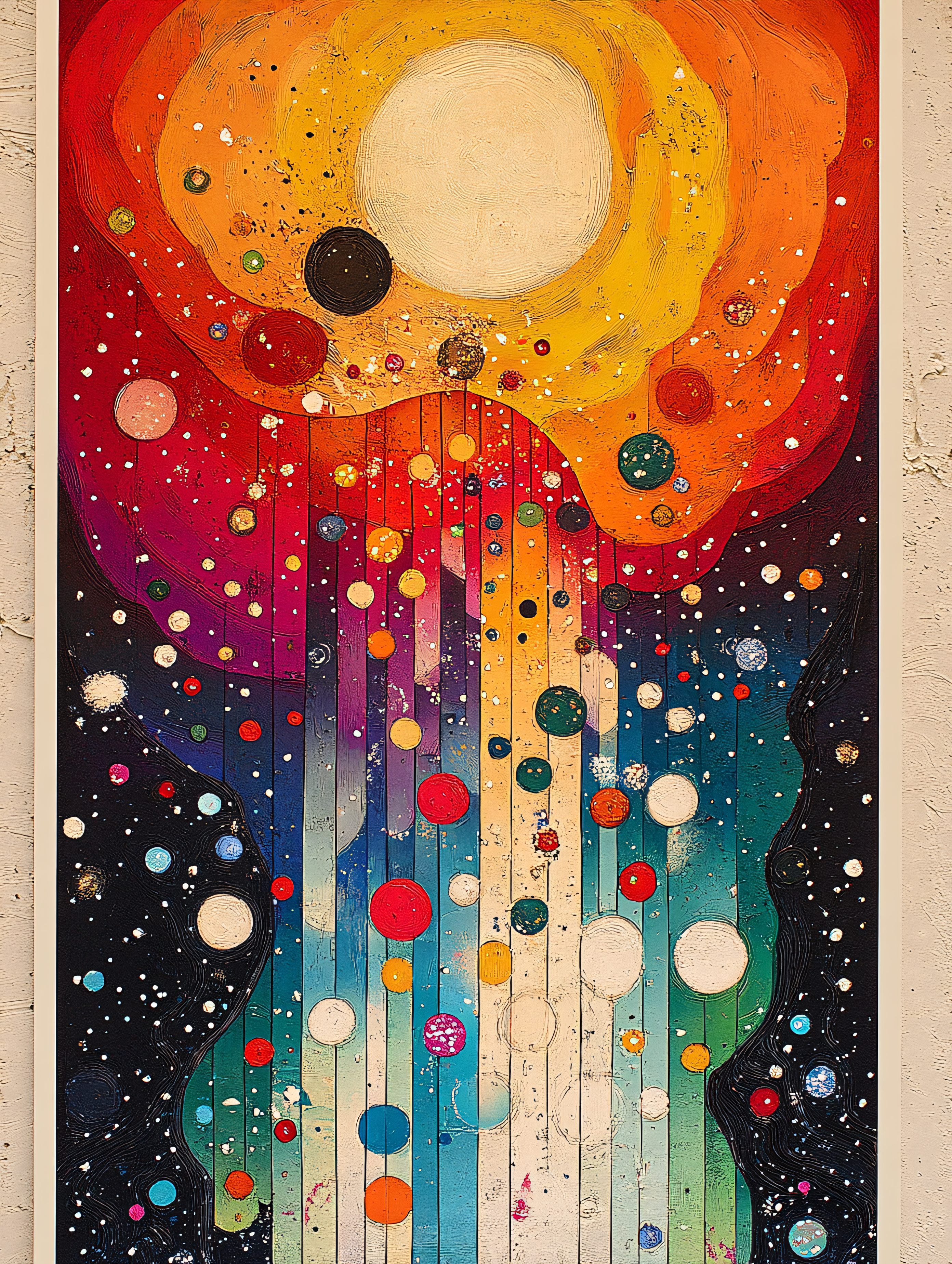 Colorful Cosmic Symphony
