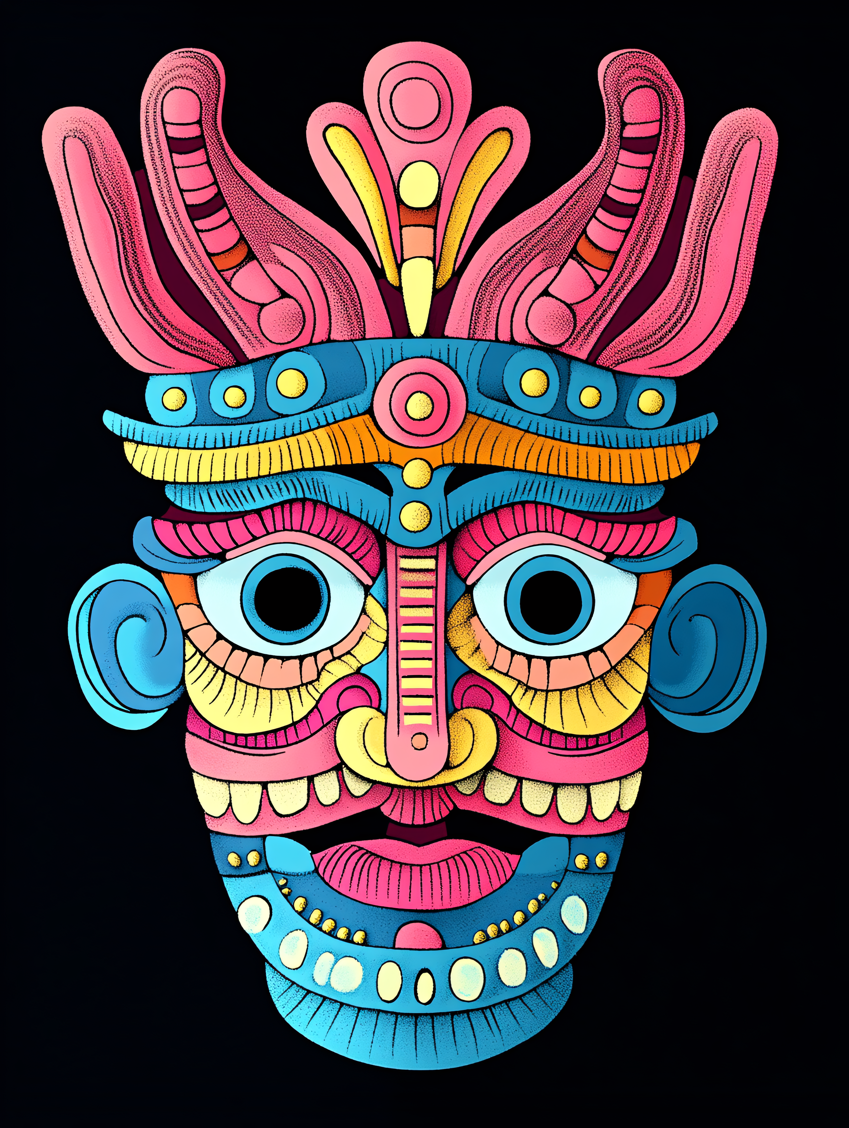Colorful Decorative Mask