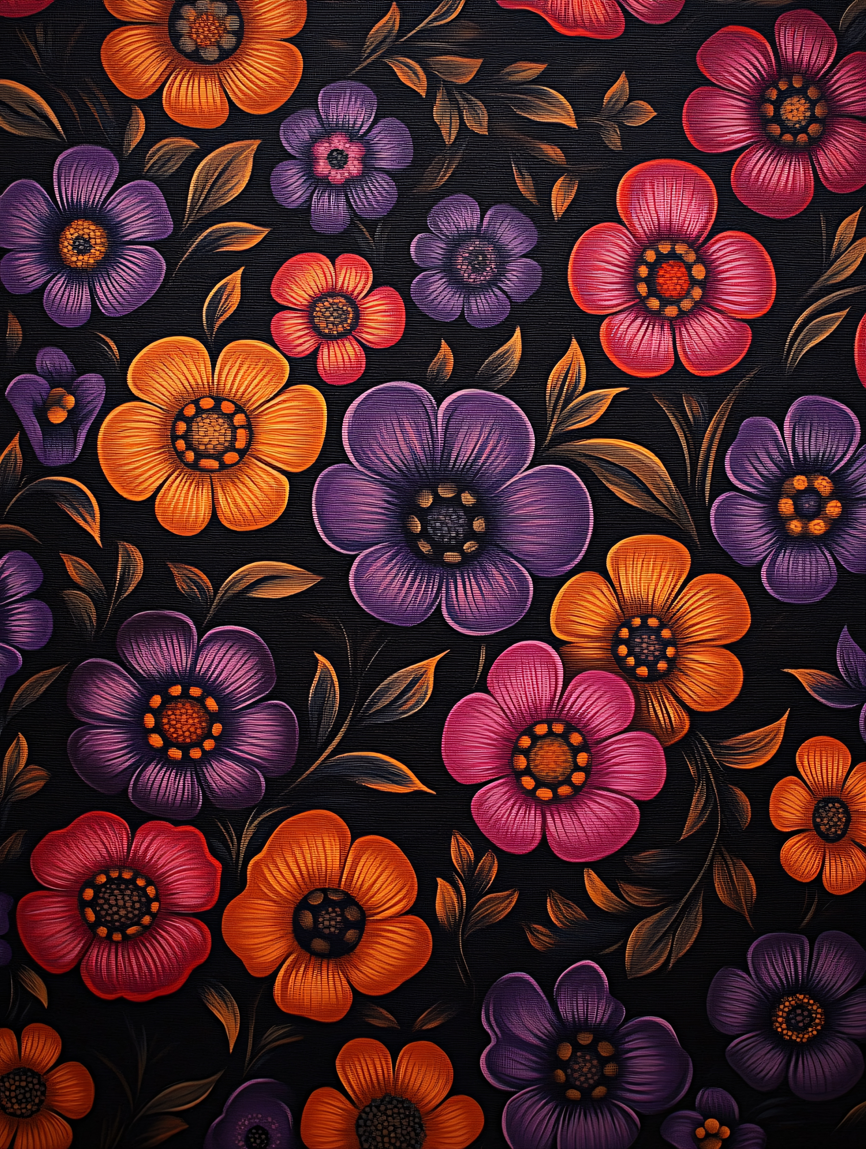 Colorful Floral Pattern