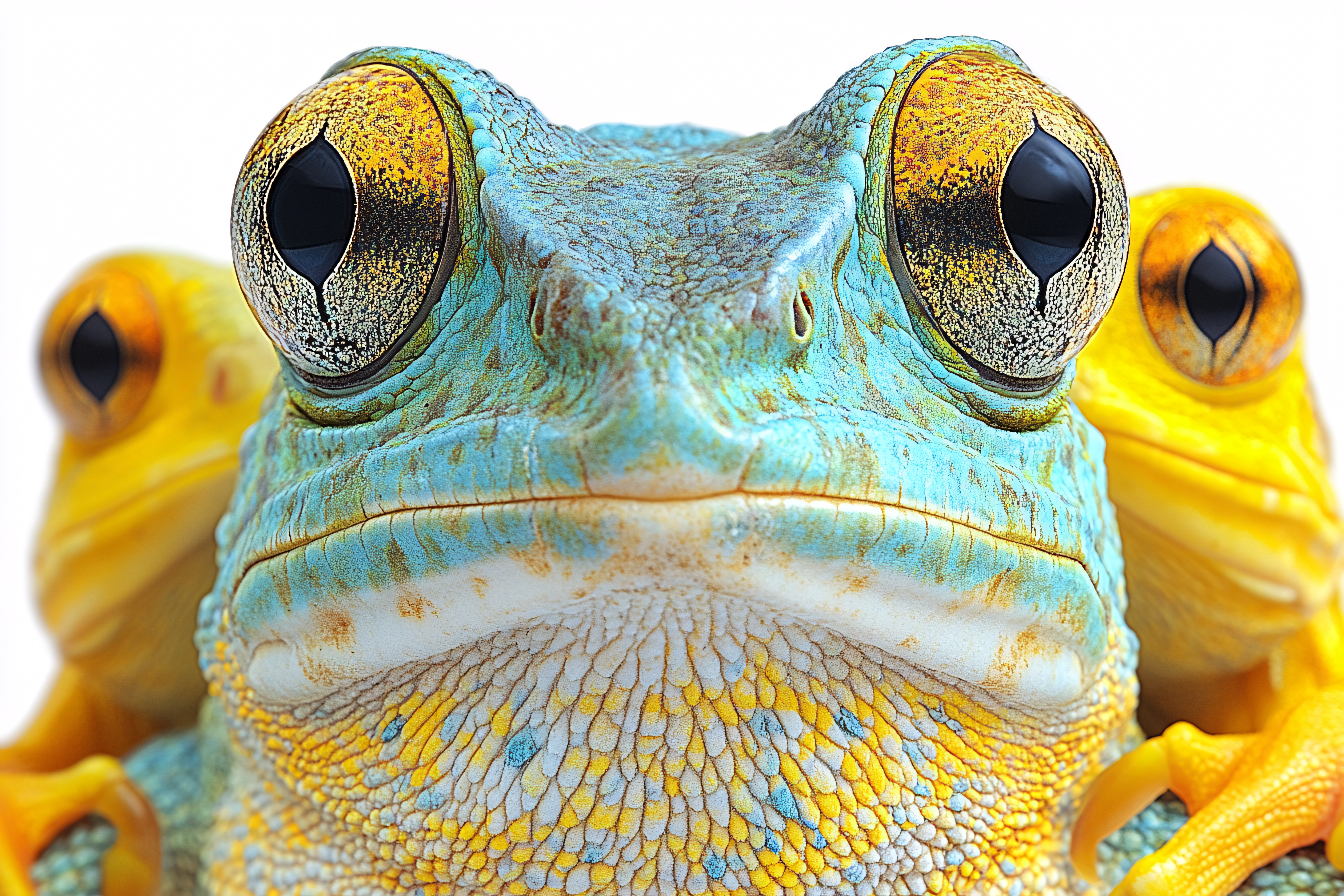 Colorful Frog Close-Up