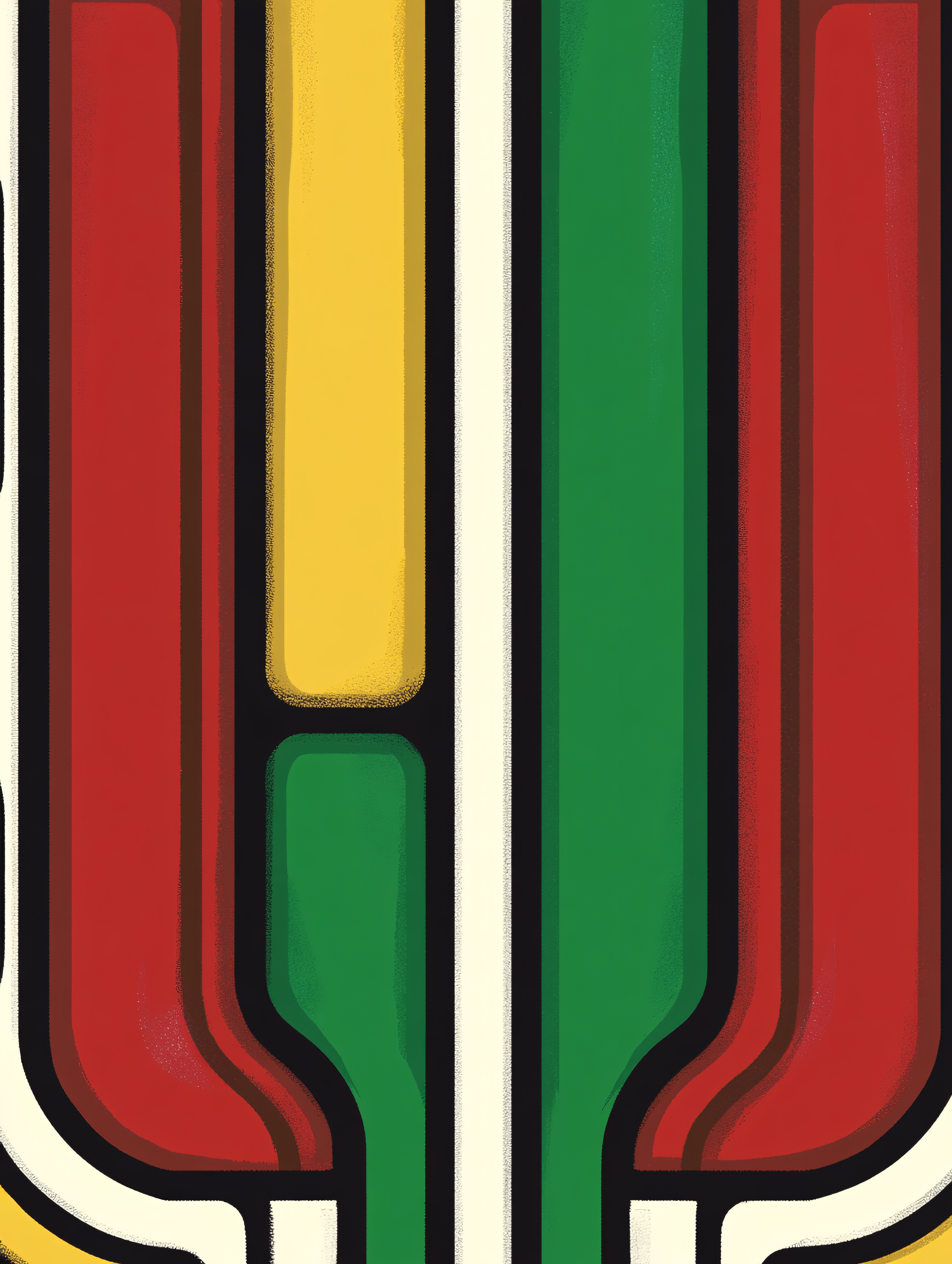 Colorful Geometric Stripes