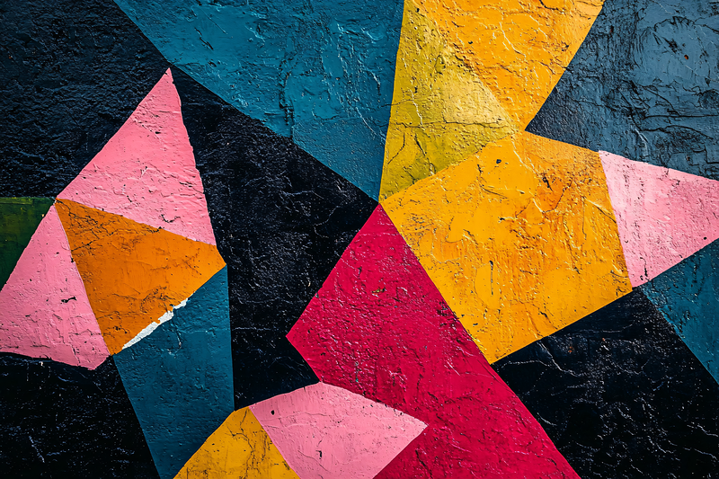 Colorful Geometric Wall Art