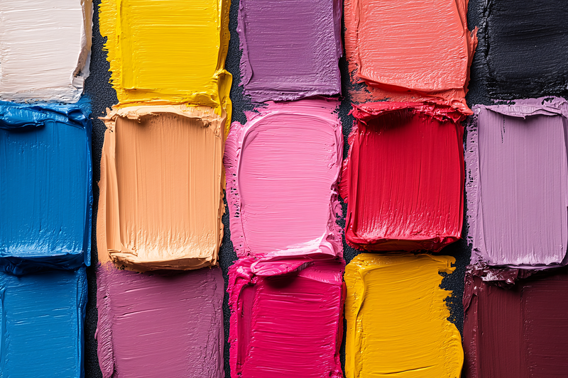 Colorful Paint Swatches