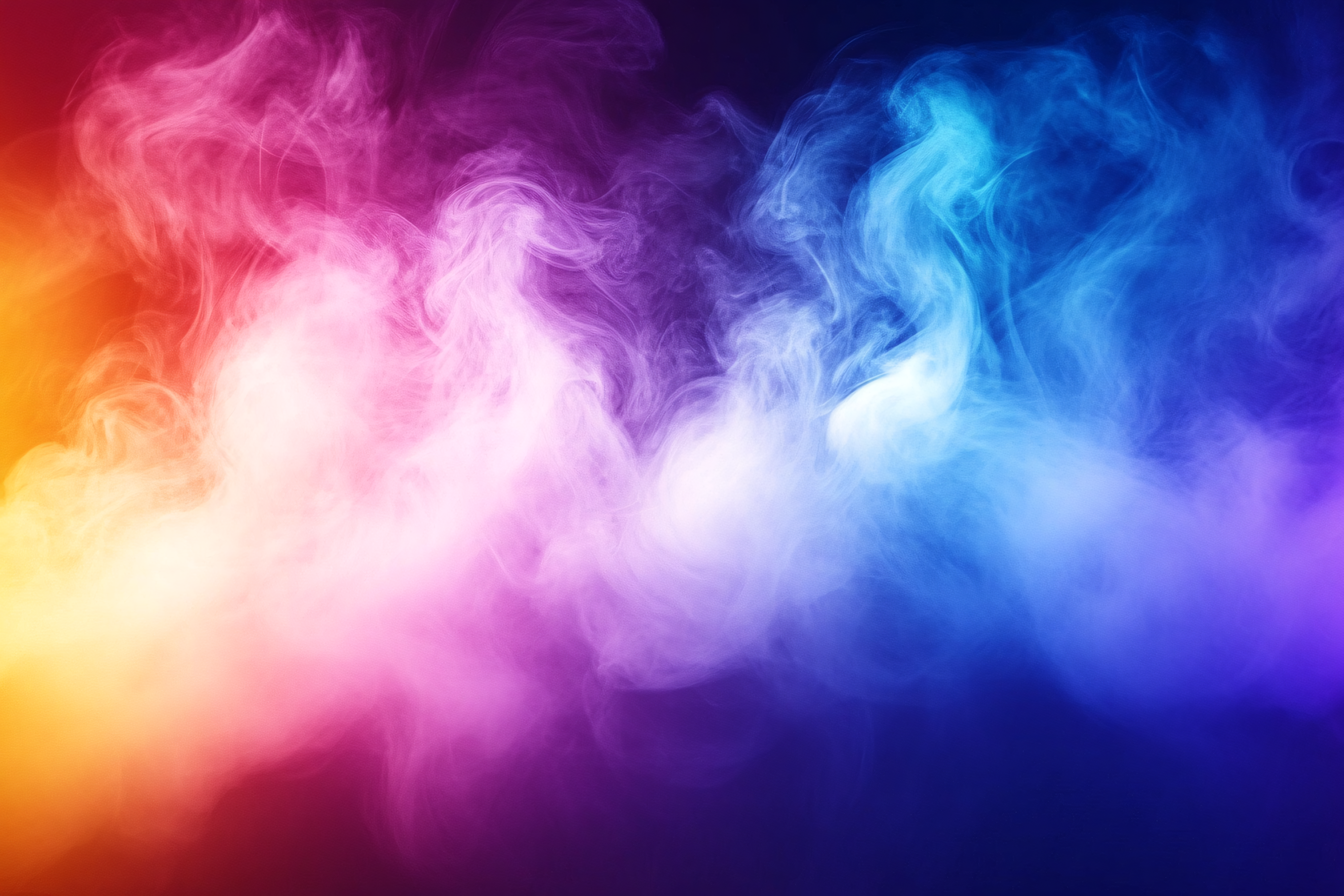 Colorful Smoke Texture Background