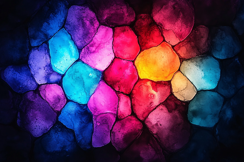 Colorful Stone Mosaic