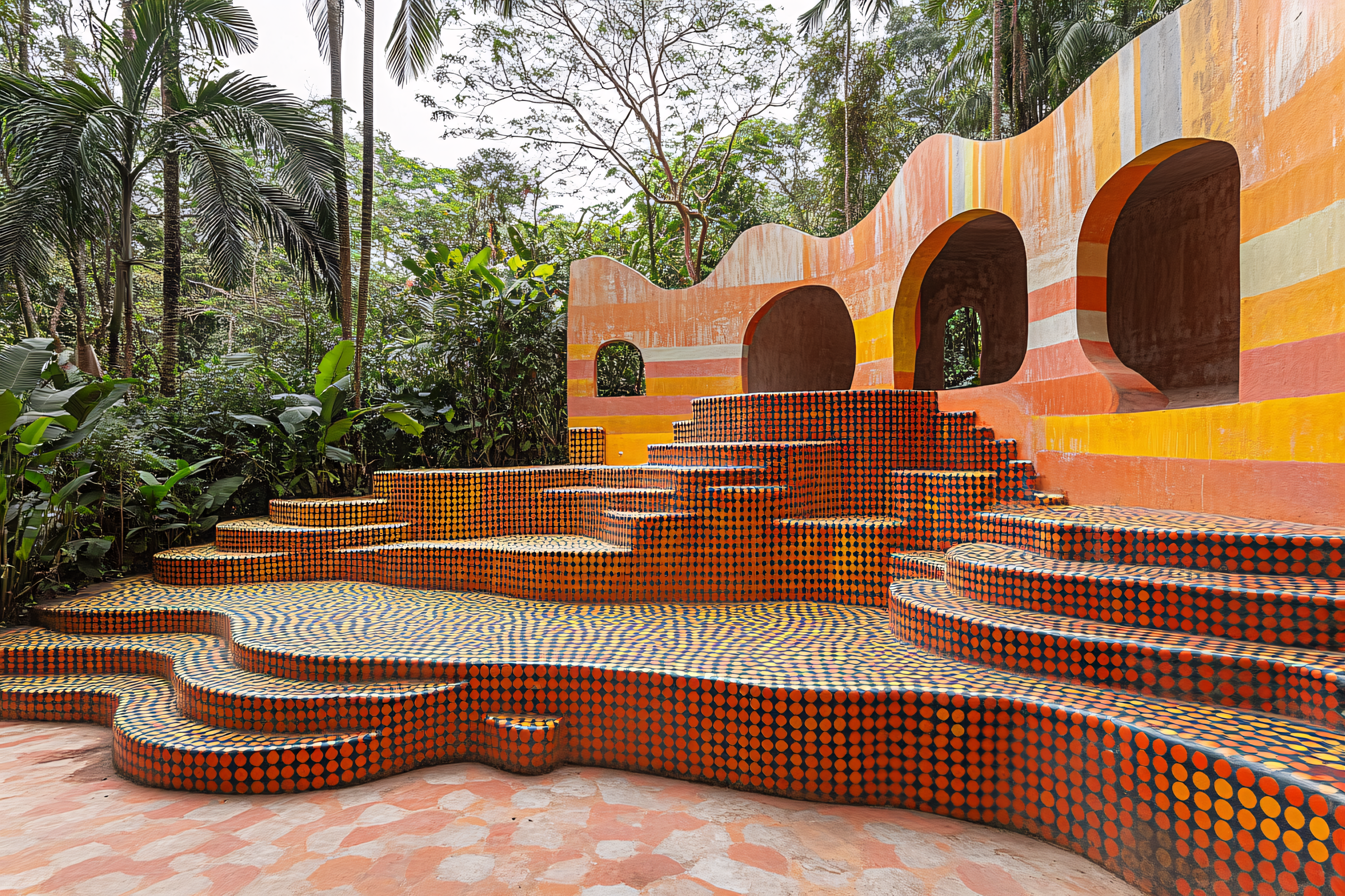 Colorful Structure in Forest