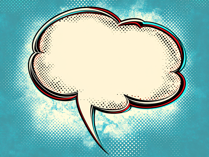 Comic Book Speech Bubble