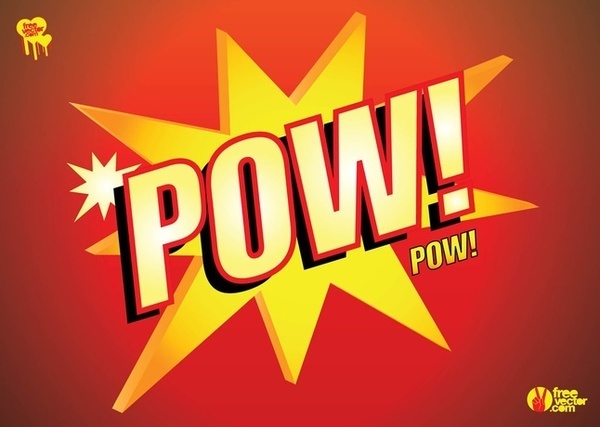 Comic Explosion Free Vector