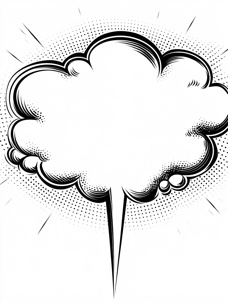 Comic Speech Bubble