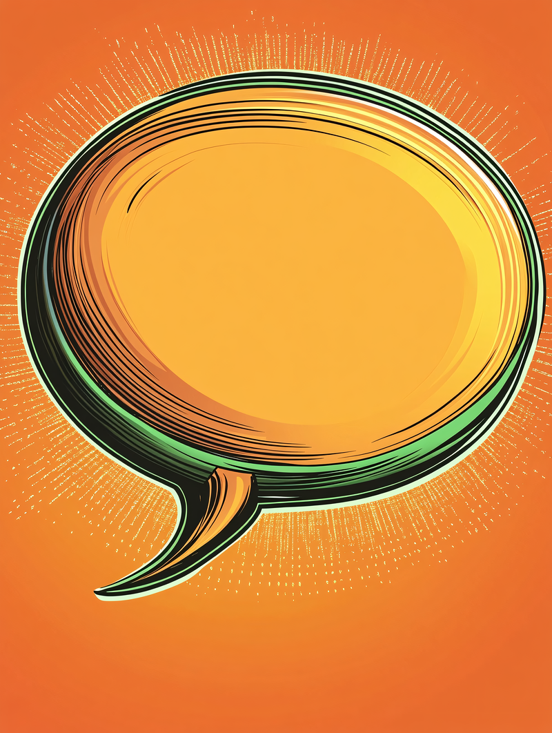 Comic Speech Bubble