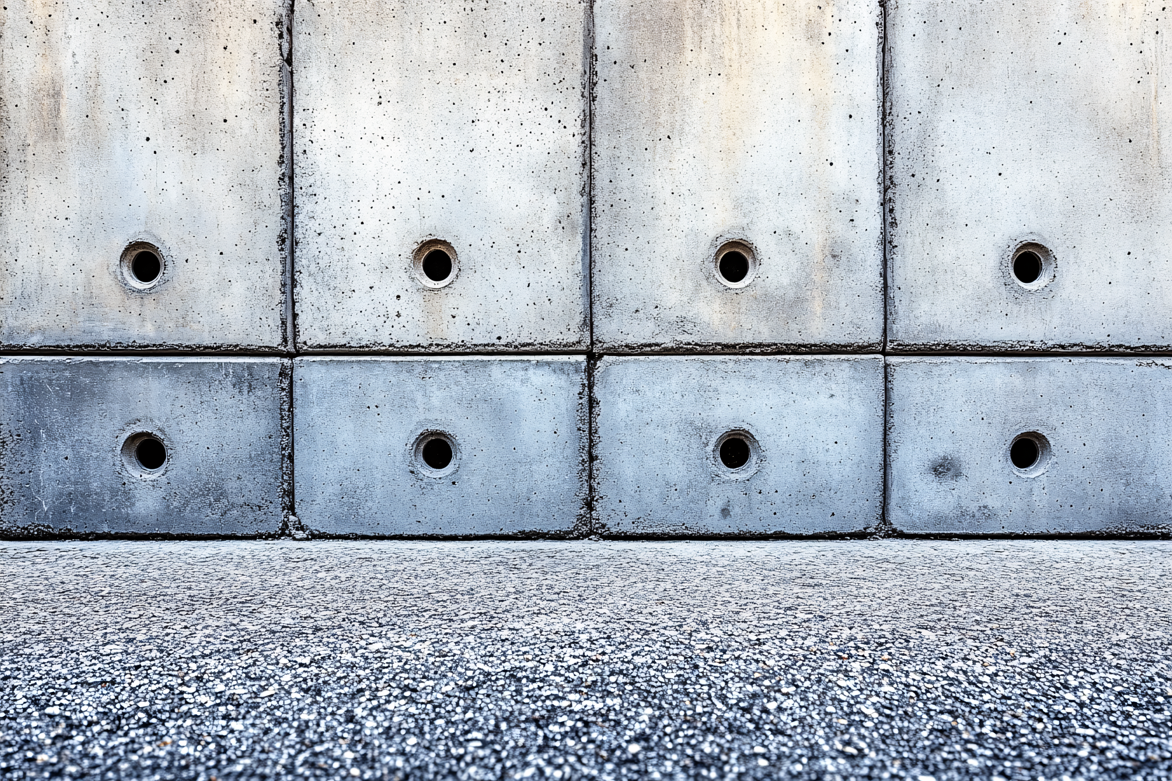 Concrete Blocks Wall
