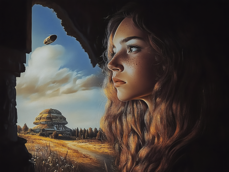 Contemplative Gaze at the Future