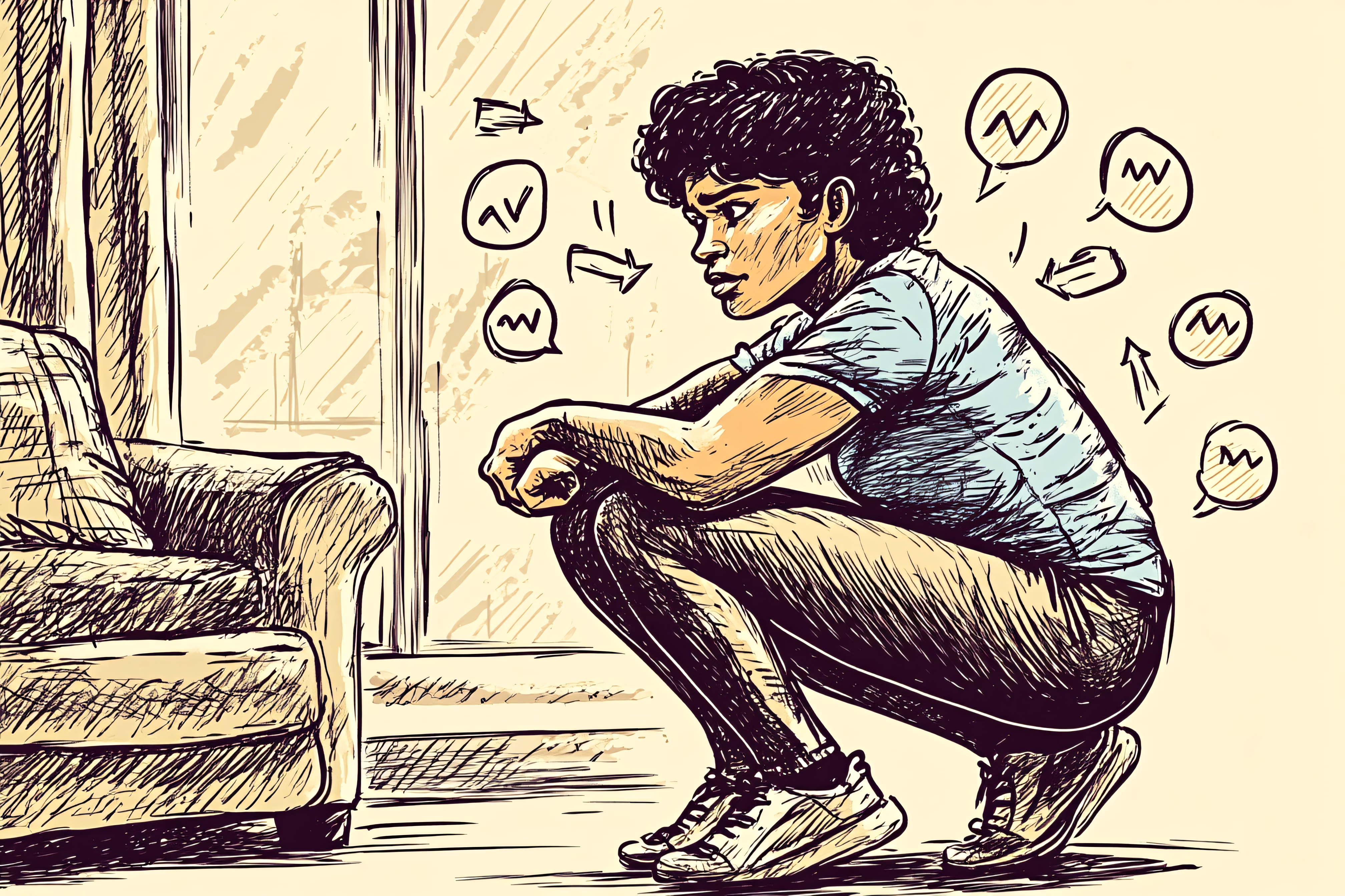 Contemplative Squat
