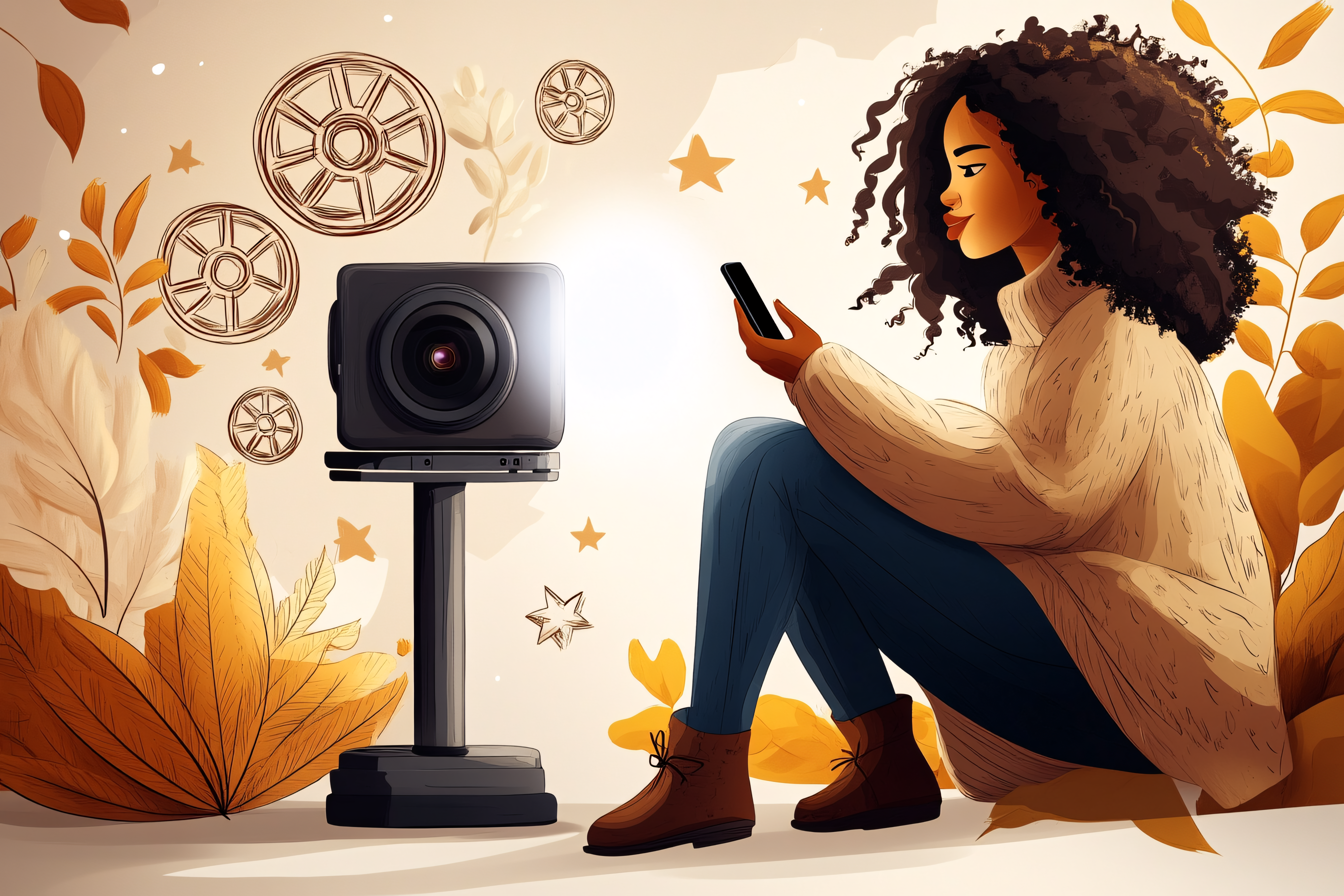 Content Creation with Camera and Phone