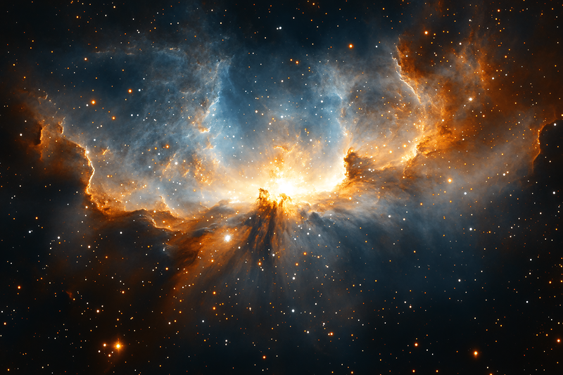 Cosmic Nebula Explosion