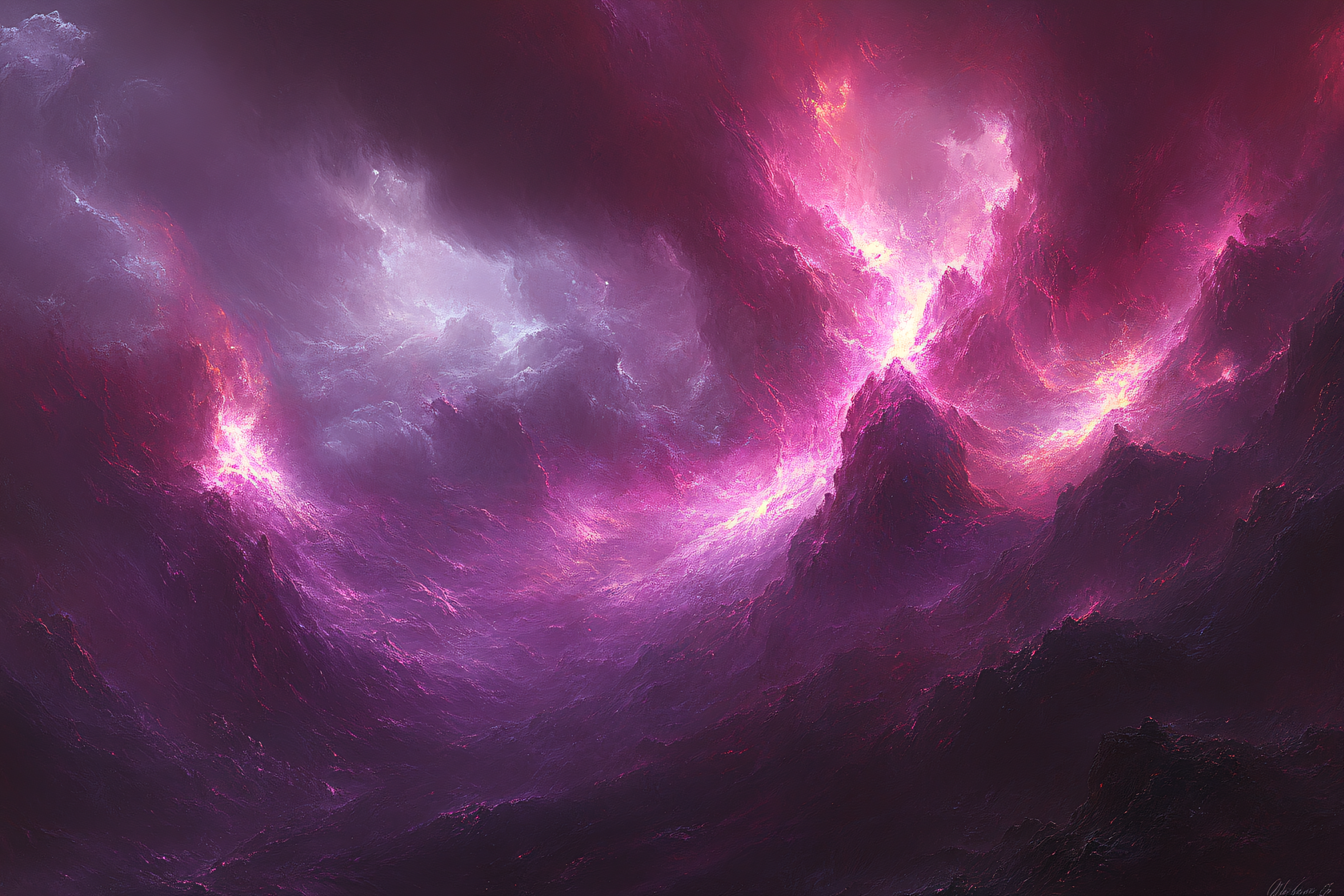 Cosmic Nebula Peaks