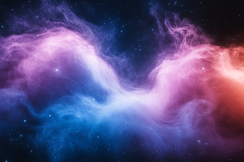Cosmic Nebula Swirl