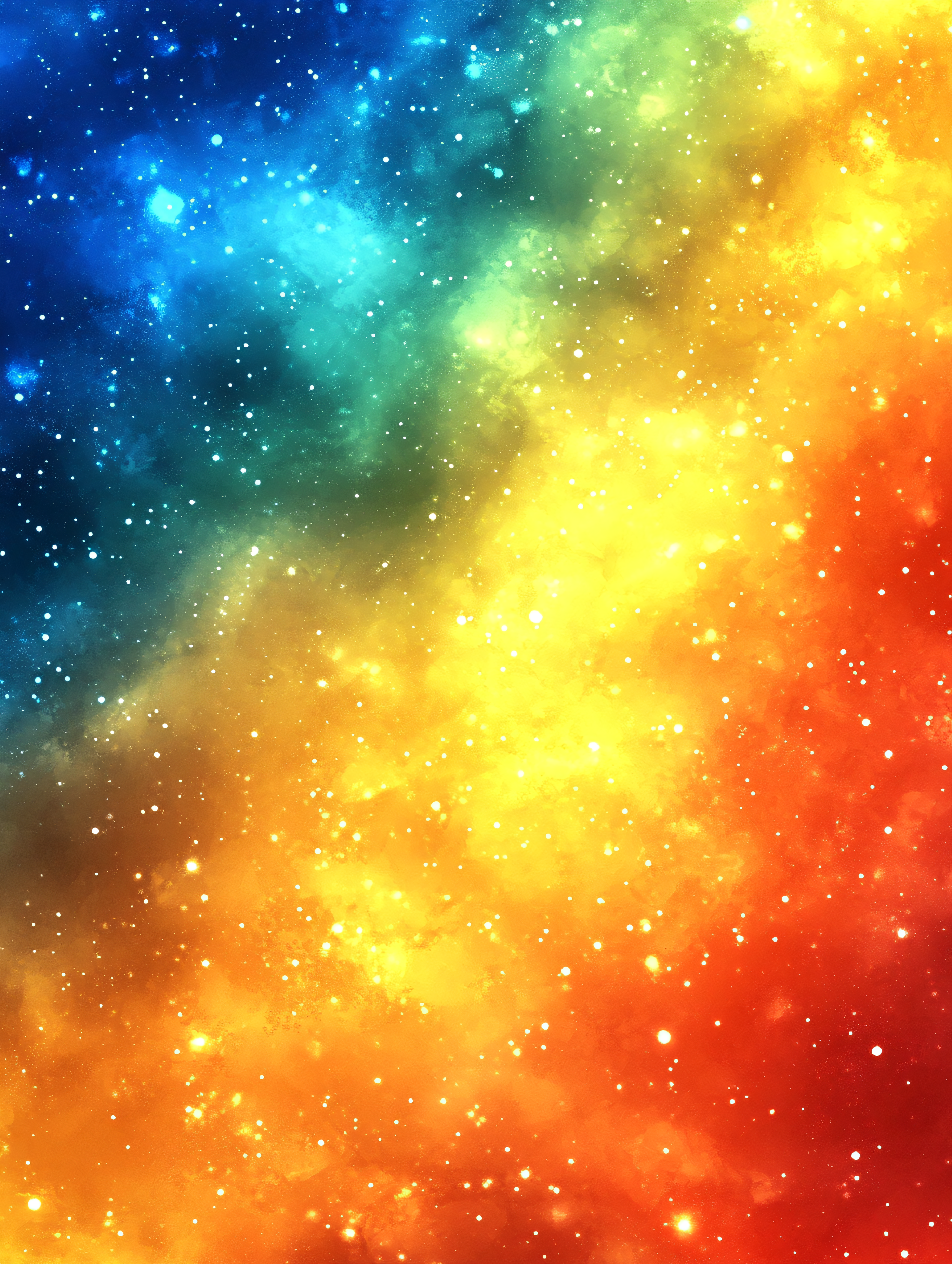 Cosmic Rainbow Nebula