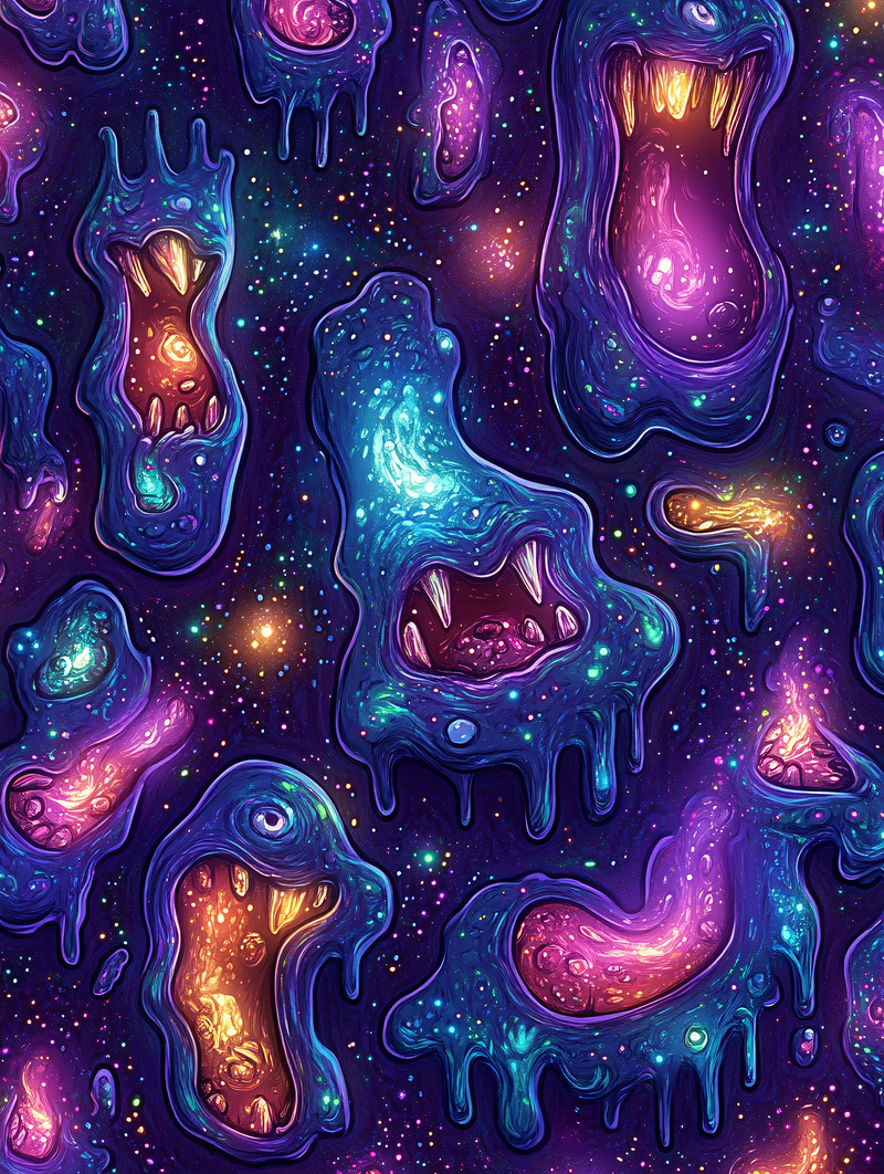 Cosmic Slime Creatures
