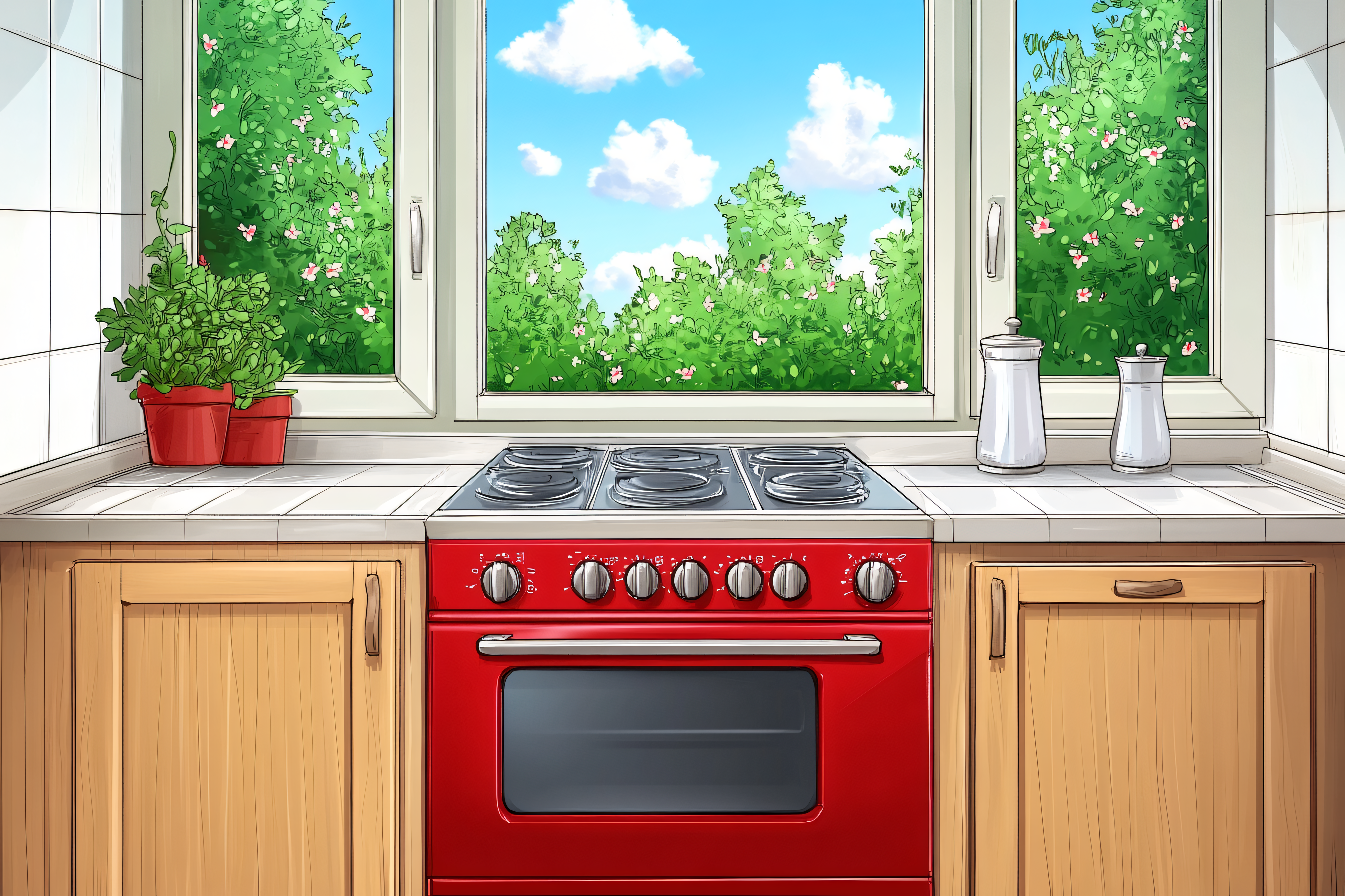 Cozy Kitchen Scene