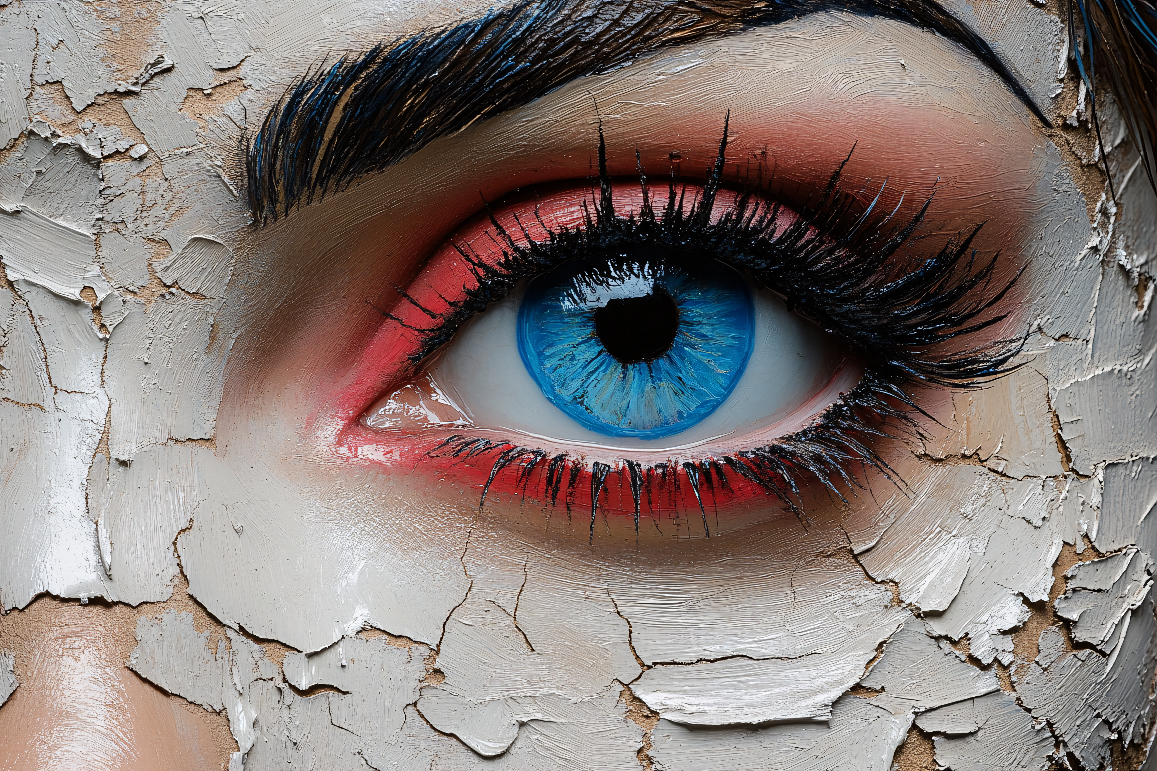 Cracked Eye Artwork