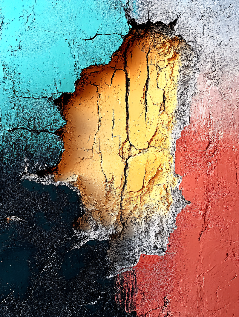 Cracked Wall Art