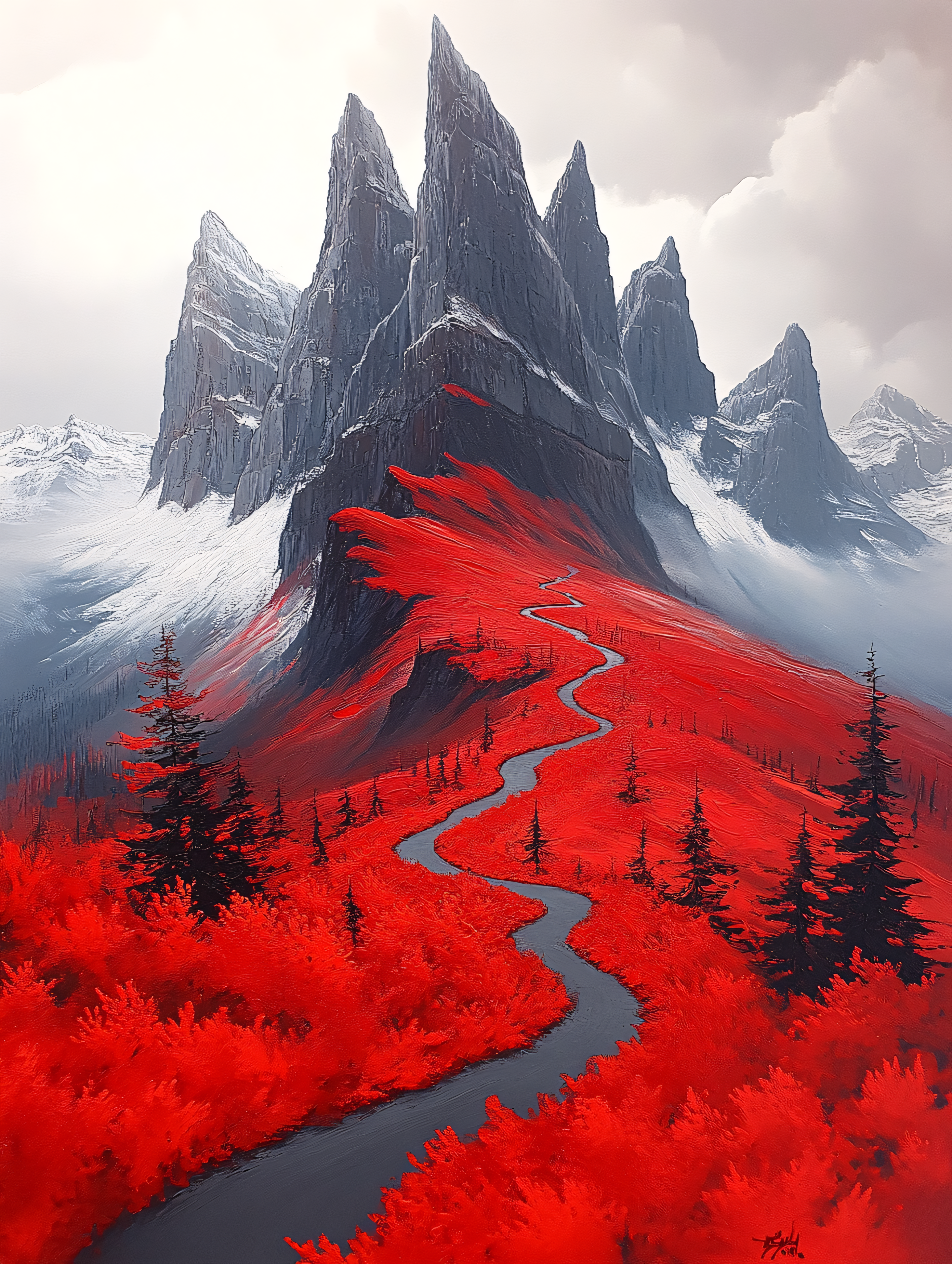 Crimson Trail Mountain Vista